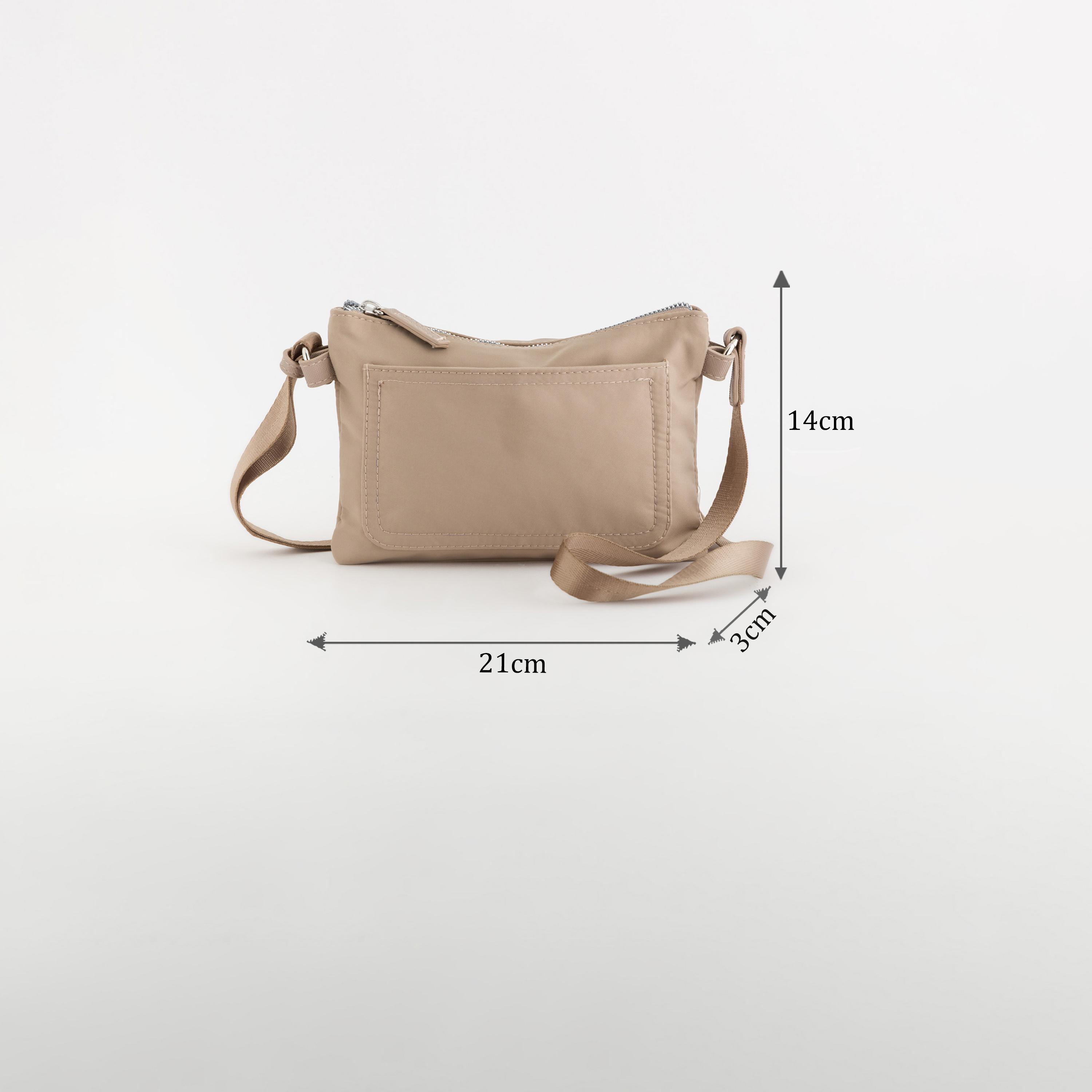 Carpisa Trevis Self Design Crossbody Bag with Zipper Closure | 21 x 14 x 3 cm-women-bagsandwallets-handbags-image-2