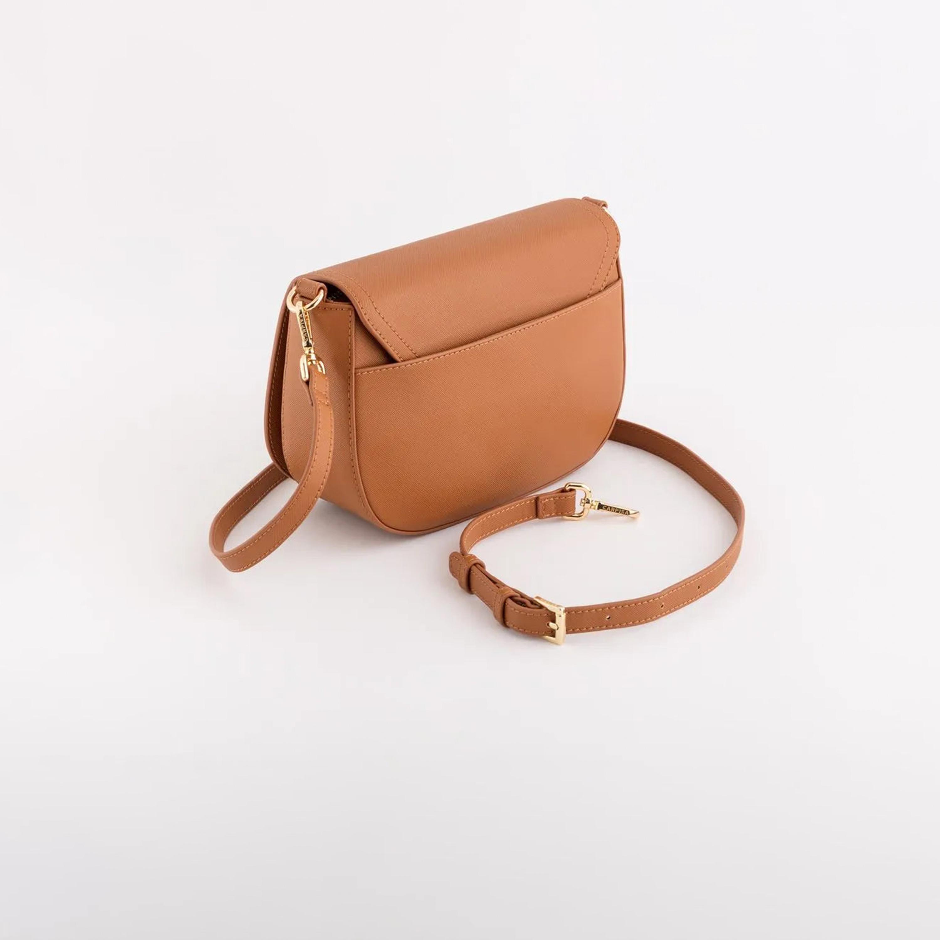 كاربيسا - شنطة لوتو V2 كروس صلبة سحاب إغلاق | 22.50 × 15.50 × 7.50 سم-women-bagsandwallets-handbags-image-4