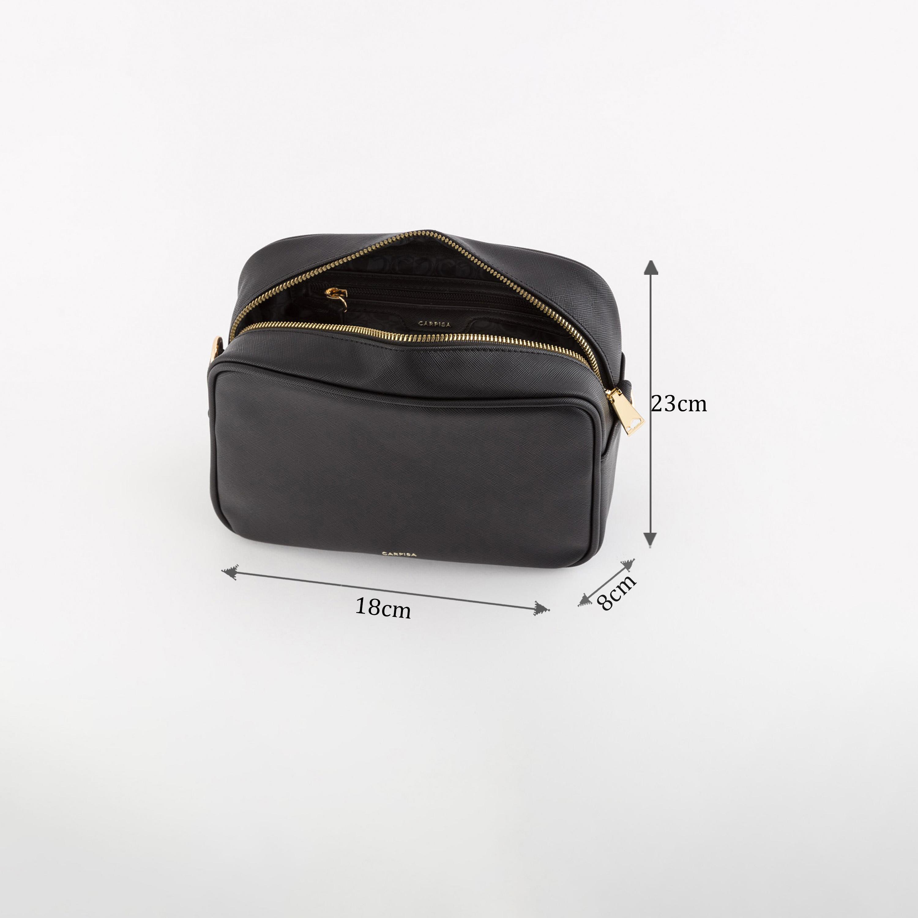 كاربيسا - شنطة لوتو V2 كروس صلبة سحاب إغلاق | 23 × 18 × 8 سم-women-bagsandwallets-handbags-image-2