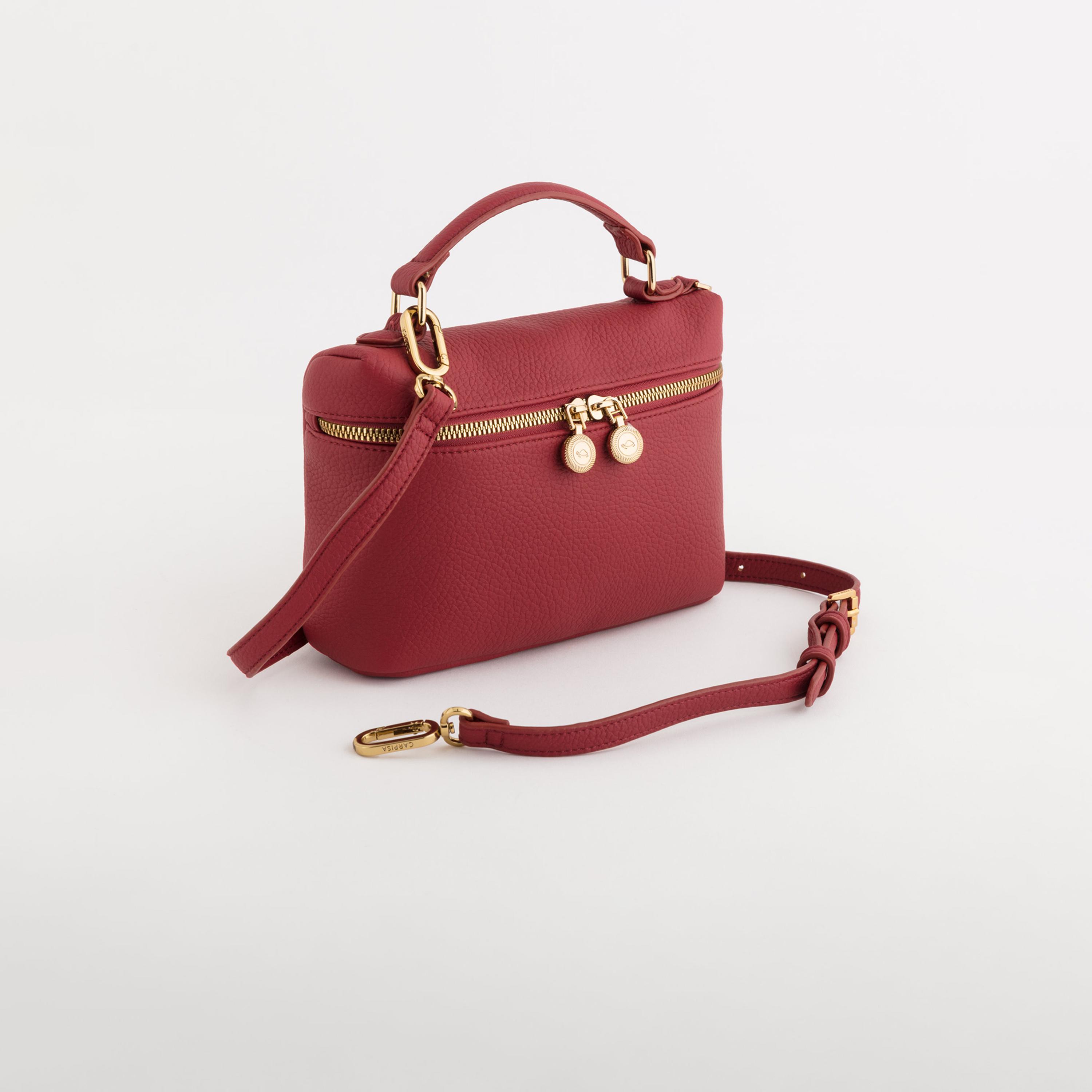 Carpisa Flaminia Self Design Crossbody Bag with Zipper Closure | 21 x 14 x 6 cm-women-bagsandwallets-handbags-image-1