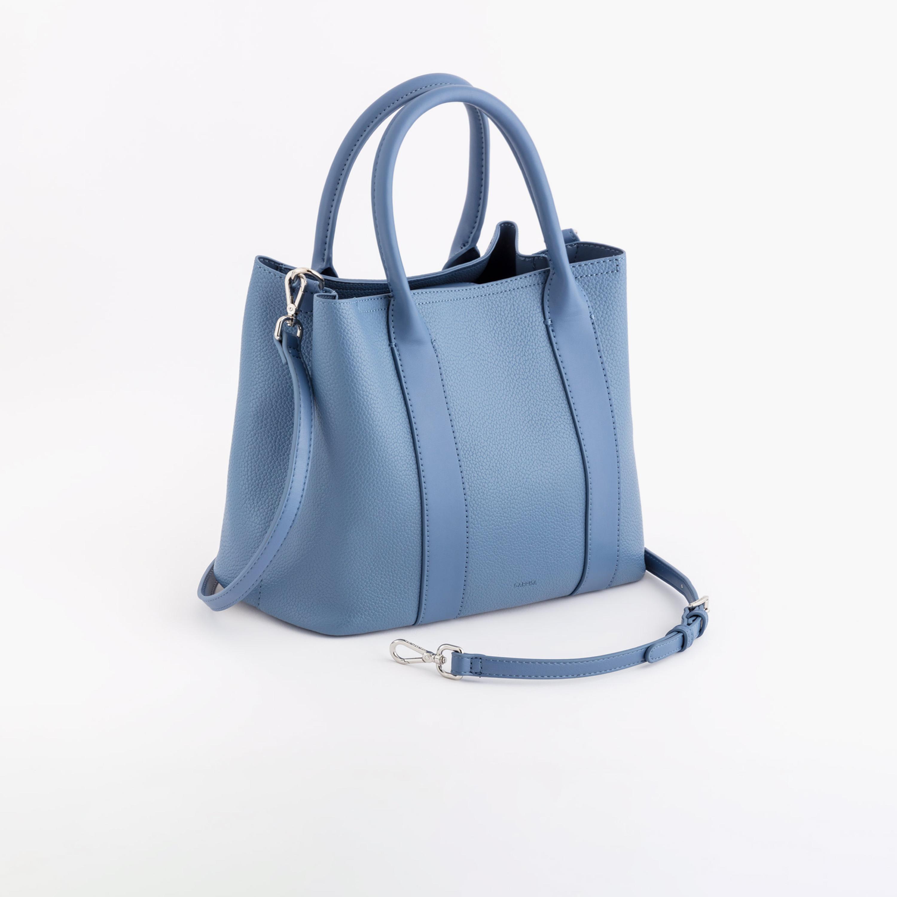 Carpisa Edvige V1 Self Design Handbag with Magnetic Closure | 30.50 x 23 x 13.50 cm-women-bagsandwallets-handbags-image-1