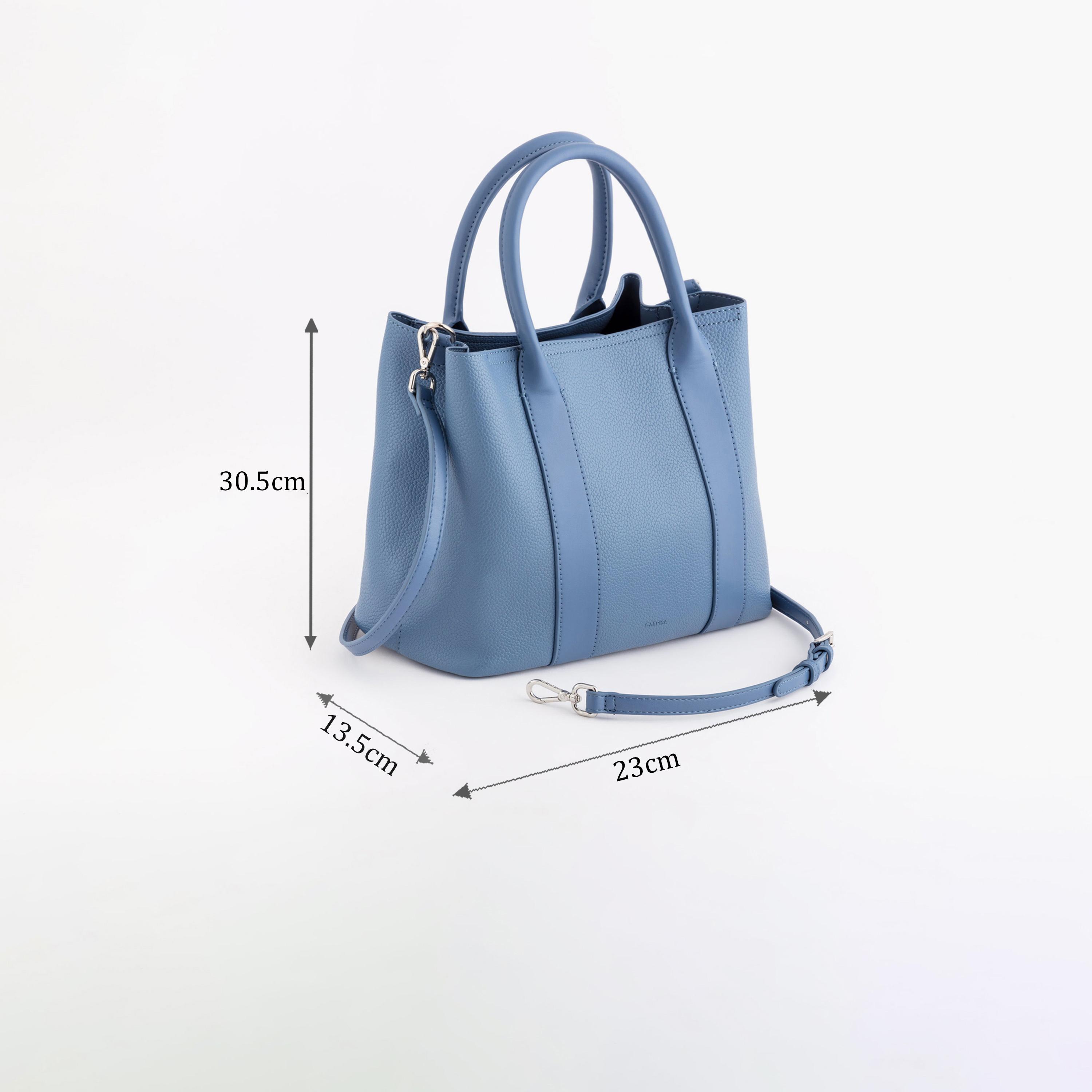 Carpisa Edvige V1 Self Design Handbag with Magnetic Closure | 30.50 x 23 x 13.50 cm-women-bagsandwallets-handbags-image-2