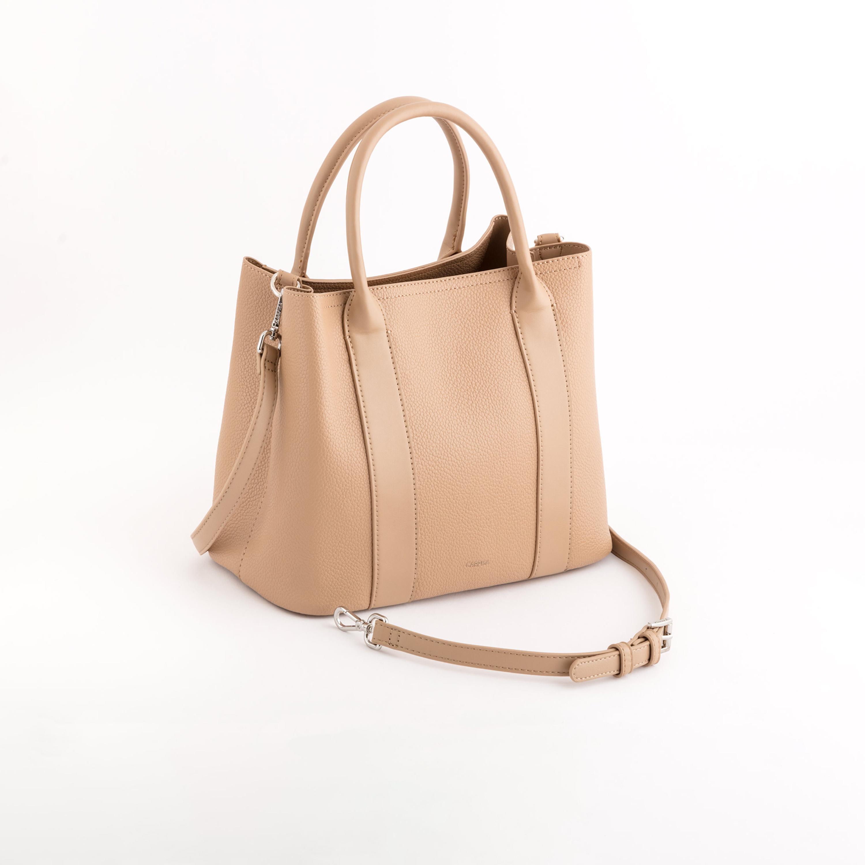 Carpisa Edvige V1 Self Design Handbag with Magnetic Closure | 30.50 x 23 x 13.50 cm-women-bagsandwallets-handbags-image-1
