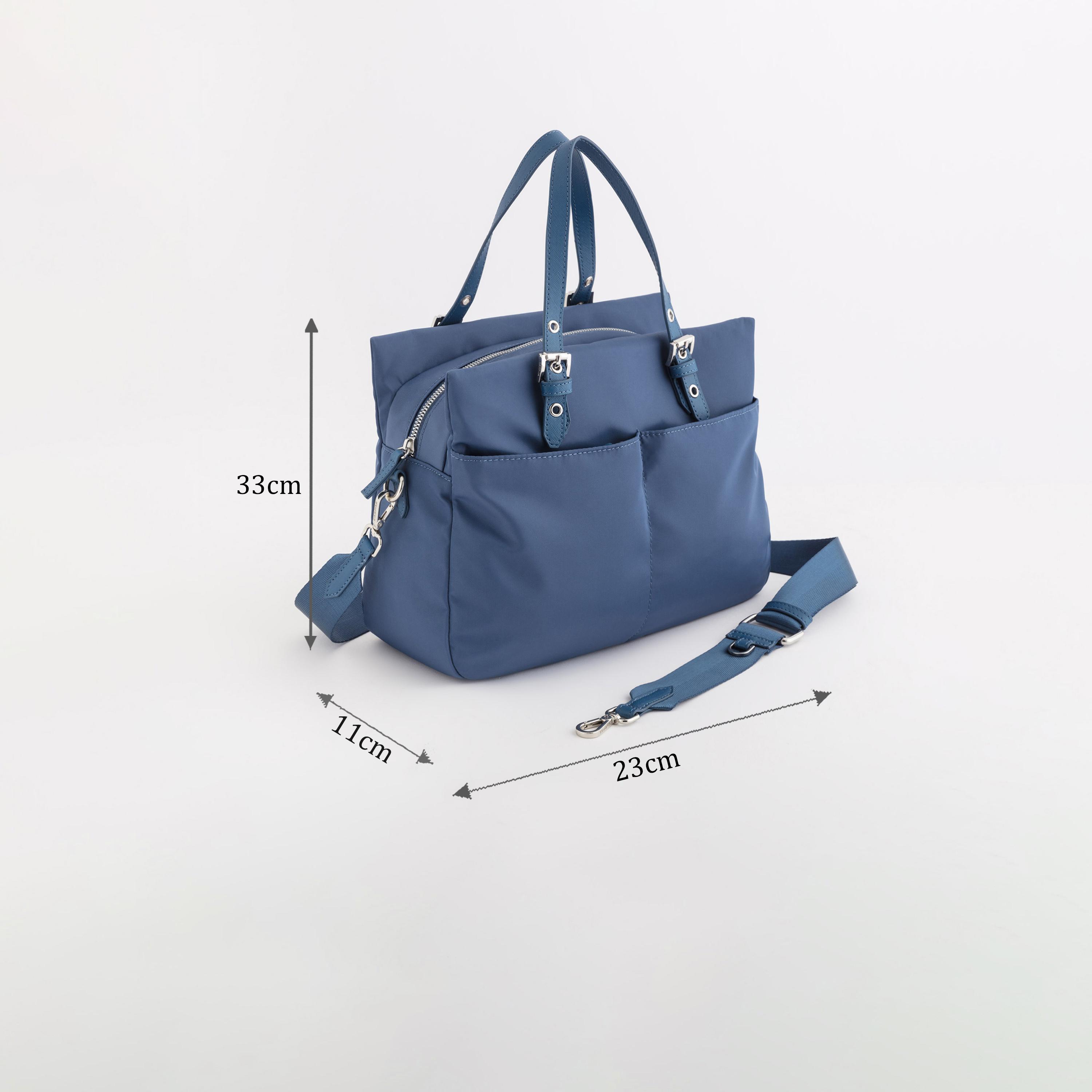 كاربيسا - شنطة يد تصميم تريفيس الذاتي سحاب للإغلاق | 33 × 23 × 11 سم-women-bagsandwallets-handbags-image-2
