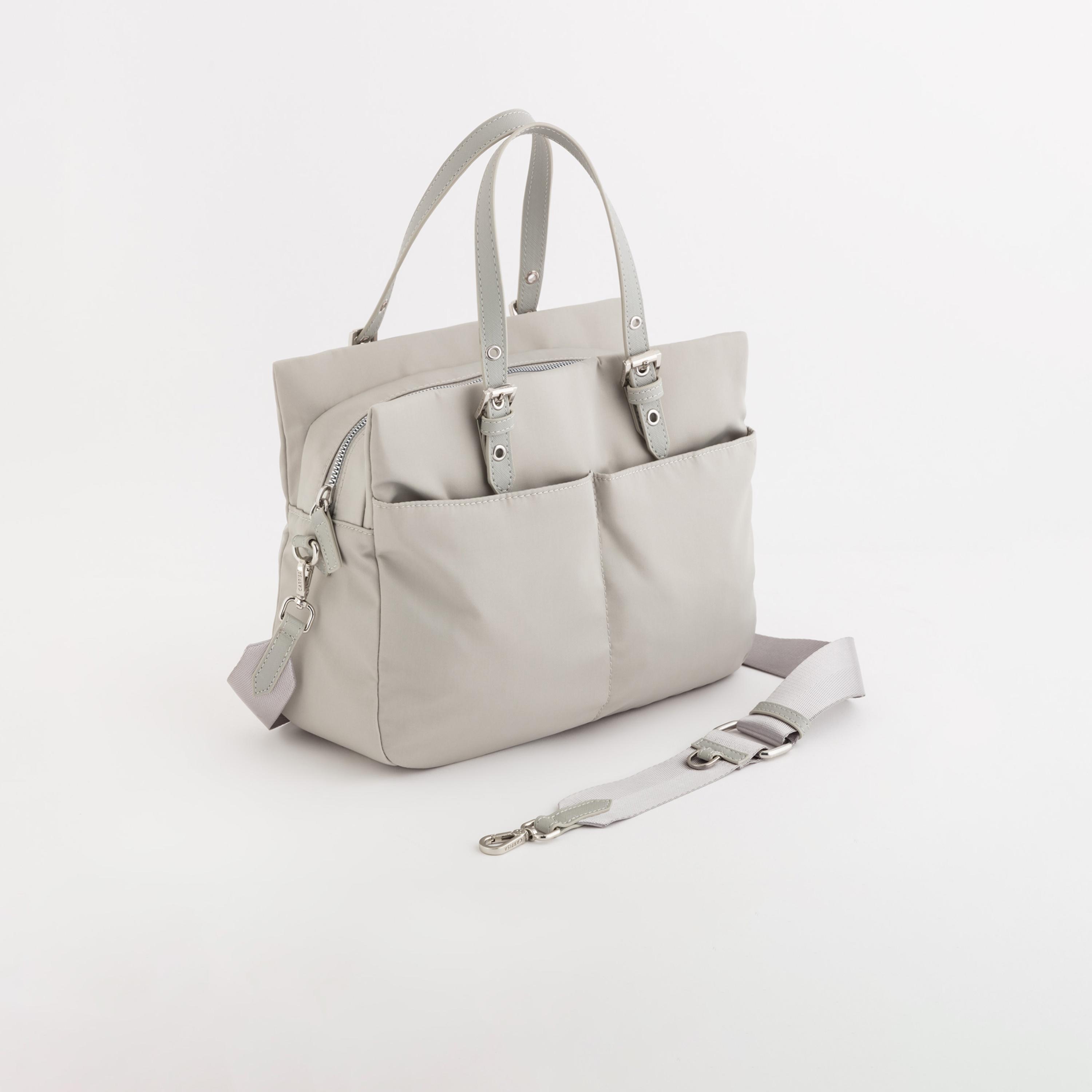 Carpisa Trevis Self Design Handbag with Zipper Closure | 33 x 23 x 11 cm-women-bagsandwallets-handbags-image-1