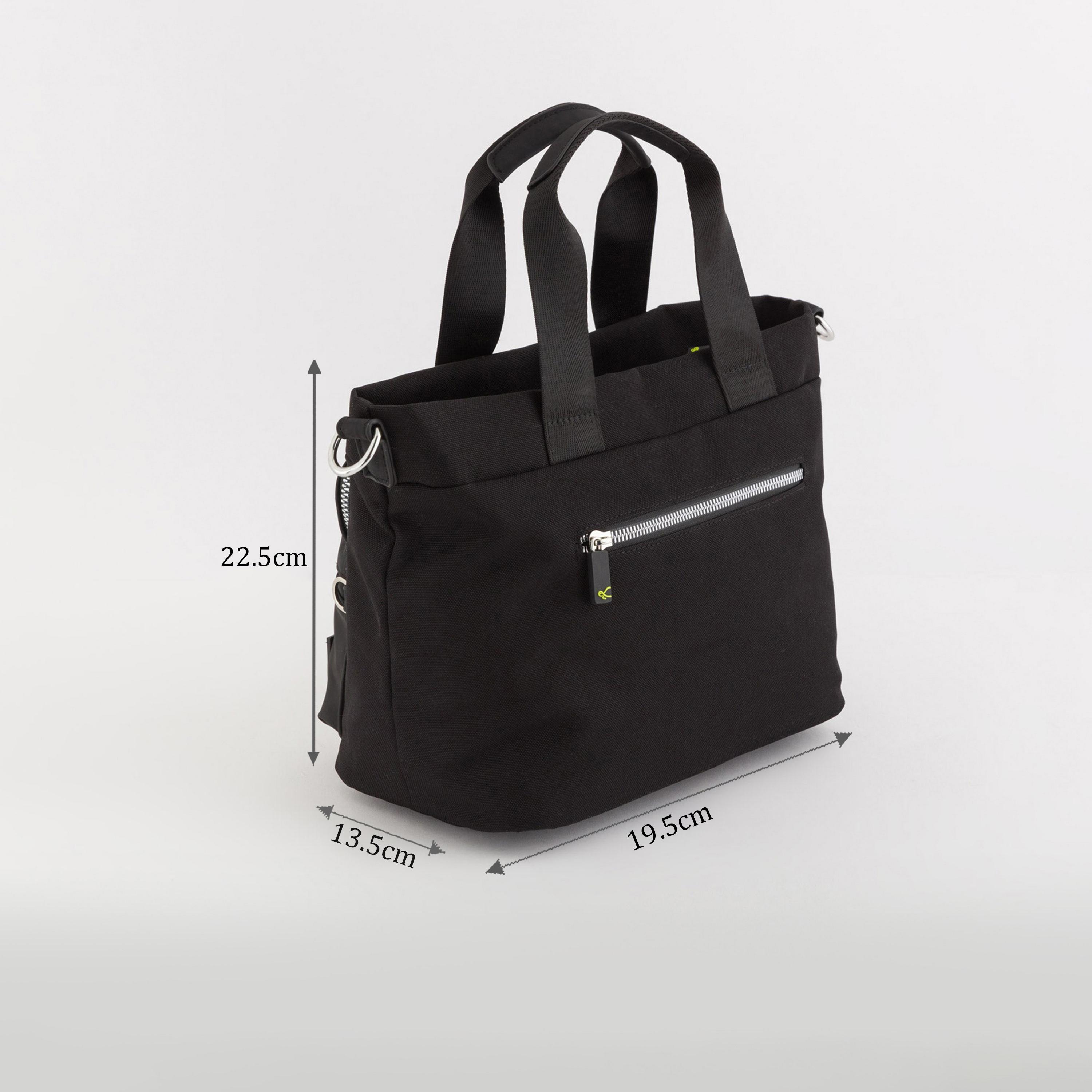 Carpisa Amsterdam Self Design Handbag with Zipper Closure | 25.50 x 22.50 x 13.50 cm-women-bagsandwallets-handbags-image-2