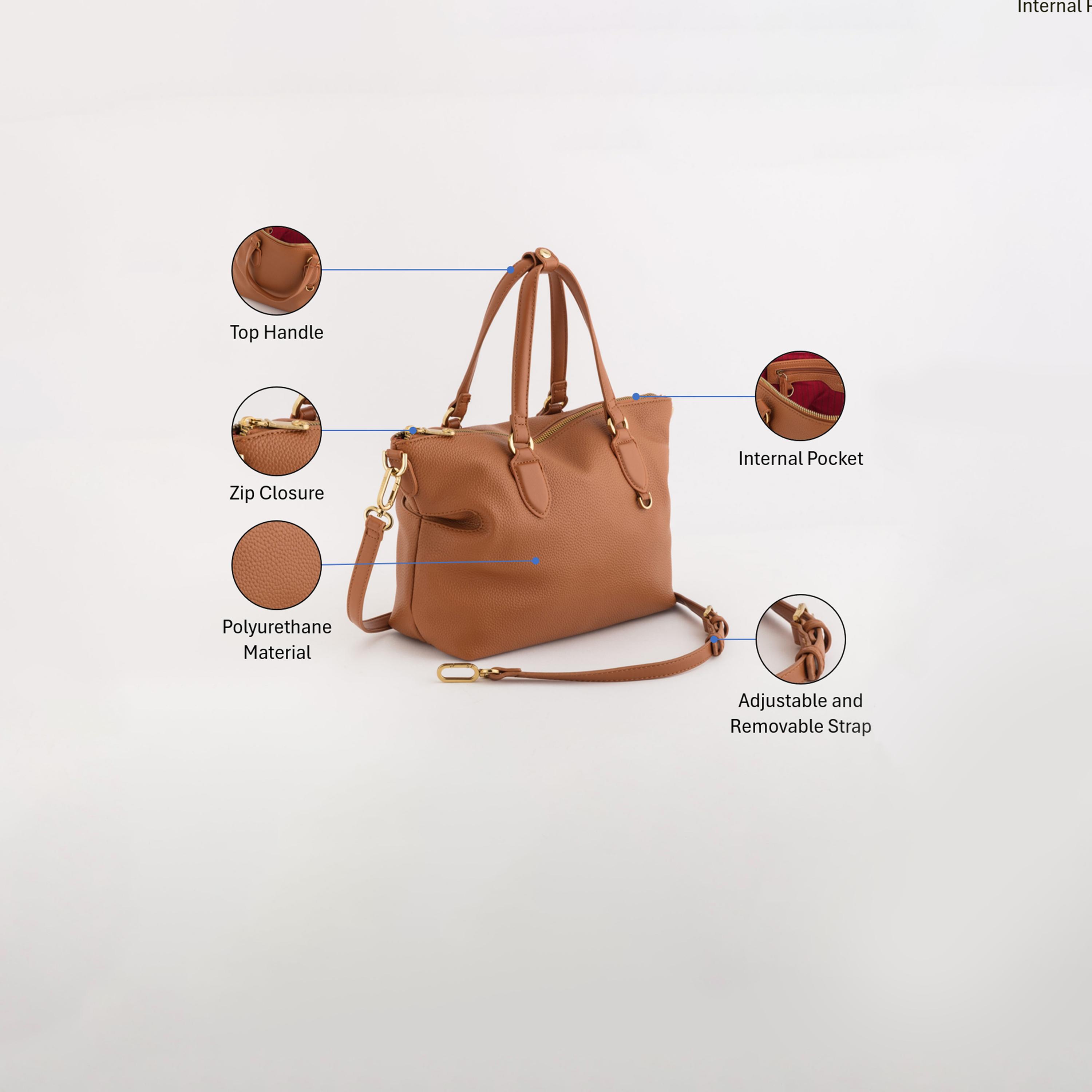 كاربيسا - شنطة يد أوغستا | 25.50 × 19.50 × 11 سم-women-bagsandwallets-handbags-image-3