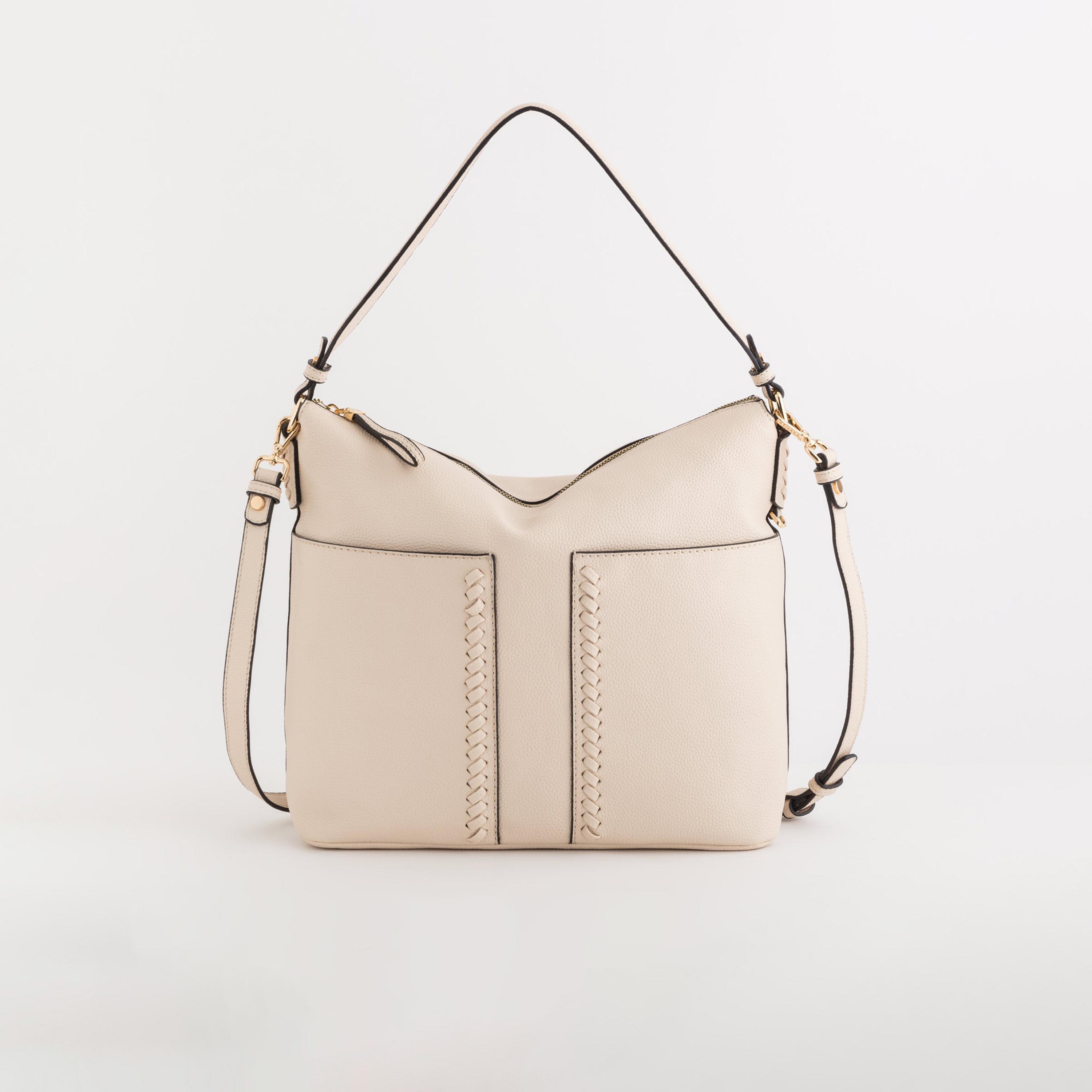 Carpisa Yukon Self Design Handbag with Zipper Closure | 33 x 30 x 13 cm-women-bagsandwallets-handbags-image-1