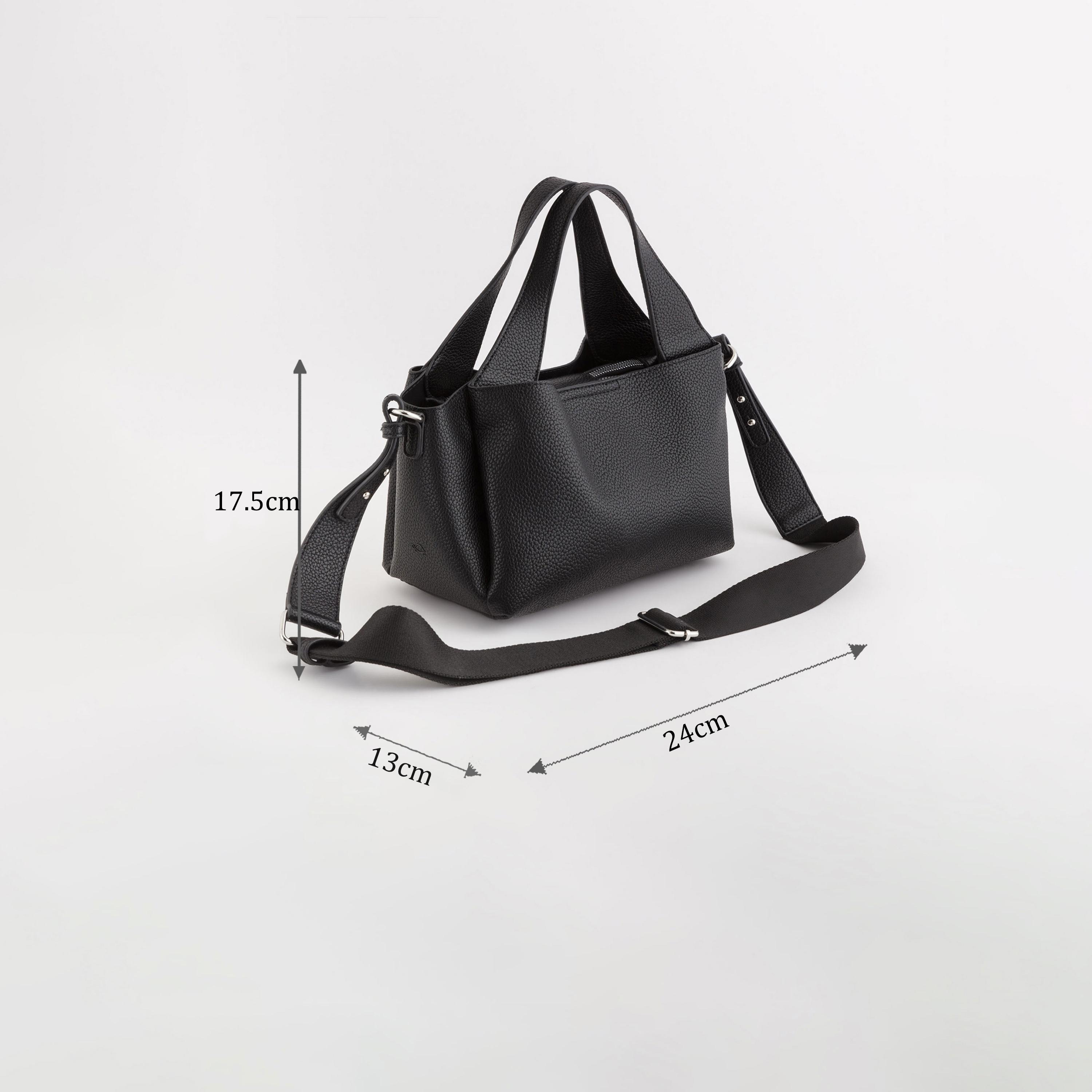 Carpisa Lady Self Design Handbag with Magnetic Closure | 24 x 17.50 x 13 cm-women-bagsandwallets-handbags-image-2
