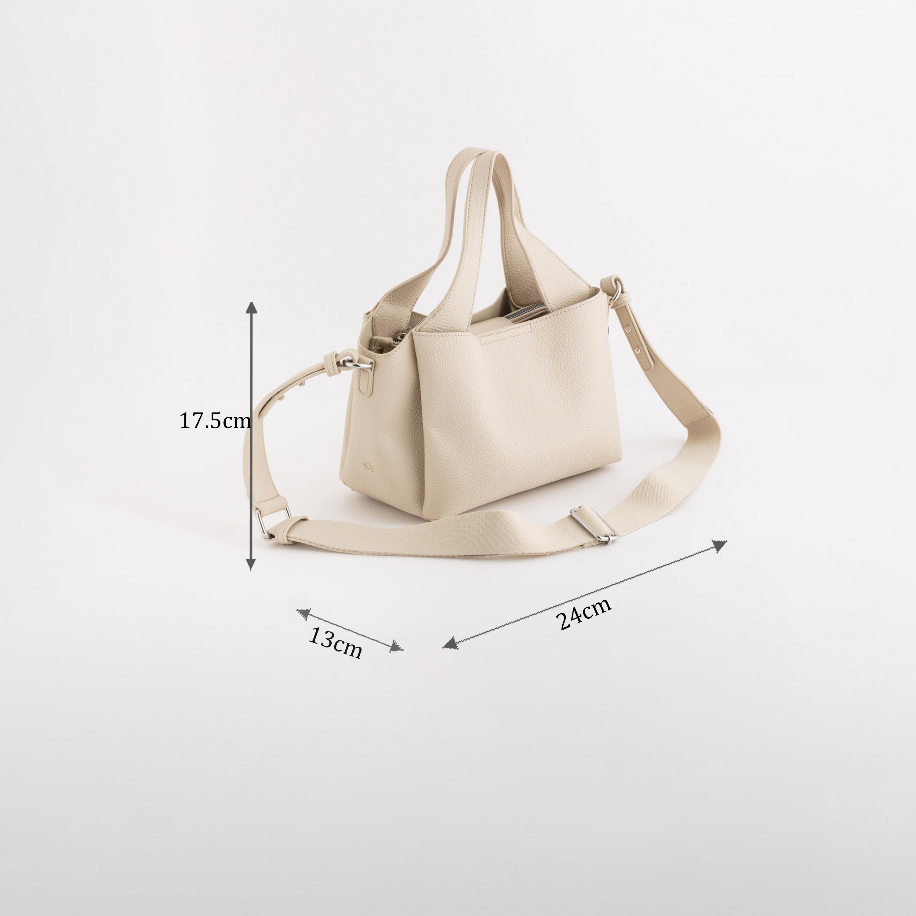 Carpisa Lady Self Design Handbag with Magnetic Closure | 24 x 17.50 x 13 cm-women-bagsandwallets-handbags-image-2