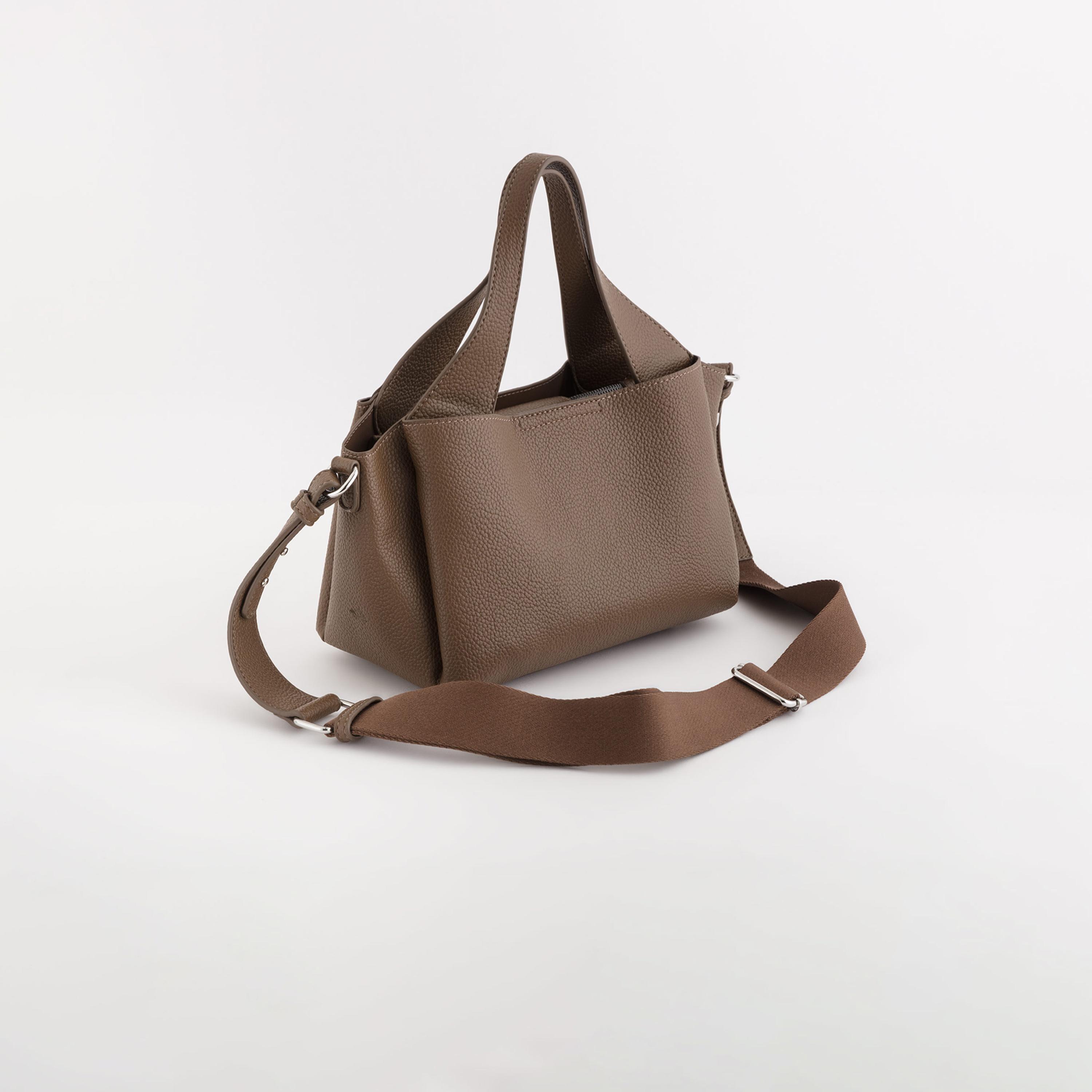 Carpisa Lady Self Design Handbag with Magnetic Closure | 24 x 17.50 x 13 cm-women-bagsandwallets-handbags-image-1