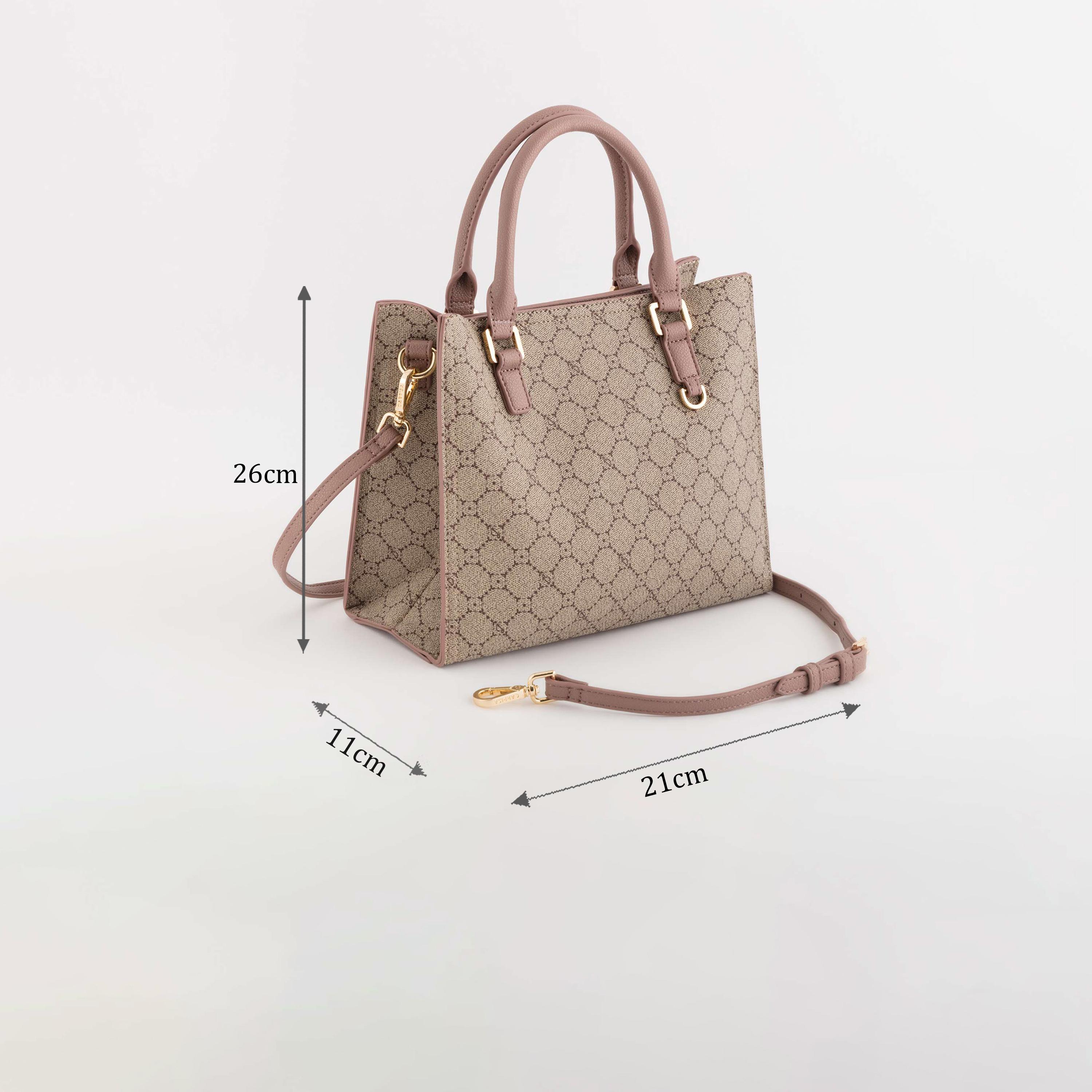 كاربيسا - شنطة يد ديانا وينتر مطبوعة إغلاق مغناطيسي | 26 × 21 × 11 سم-women-bagsandwallets-handbags-image-2