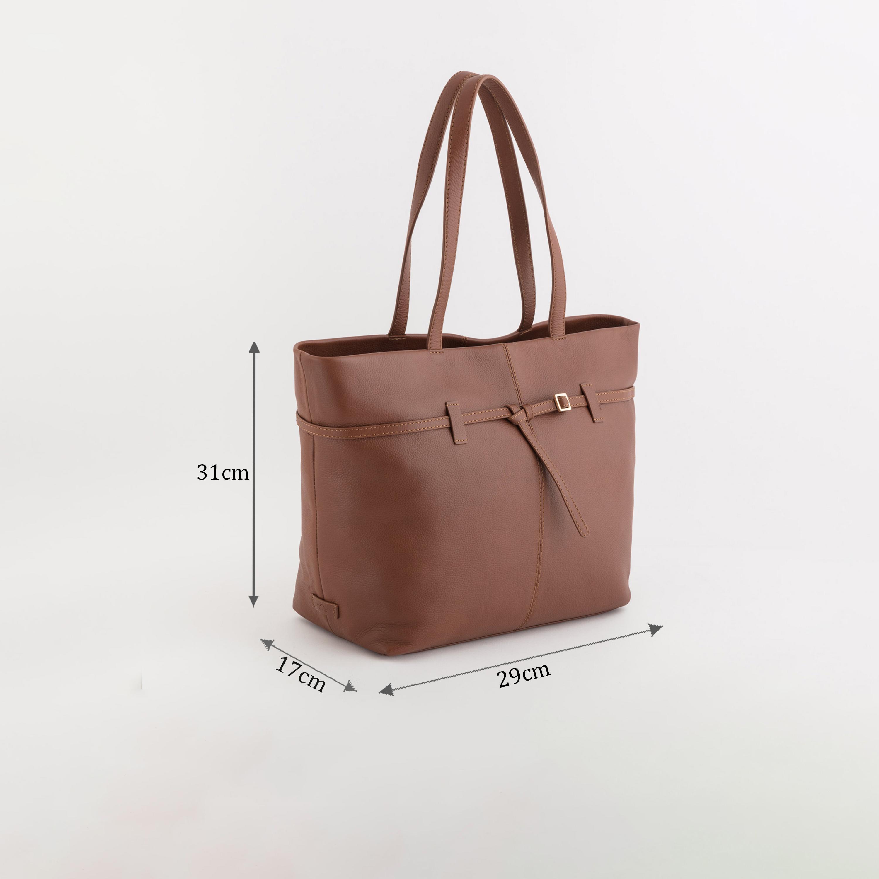كاربيسا - شنطة نوفيللا V2 الجلدية تصميم ذاتي سحاب للإغلاق | 31 × 29 × 17.50 سم-women-bagsandwallets-handbags-image-2