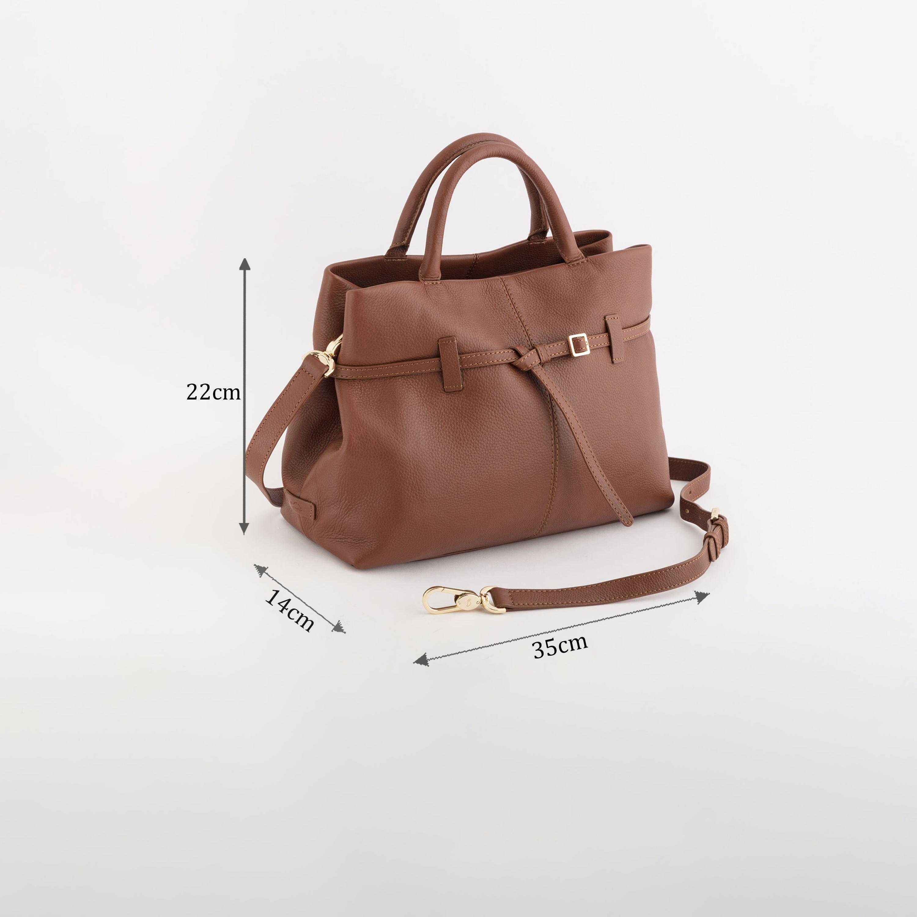 كاربيسا - شنطة يد نوفيللا V2 الجلد تصميم ذاتي وإغلاق مغناطيسي | 35 × 22 × 14 سم-women-bagsandwallets-handbags-image-2