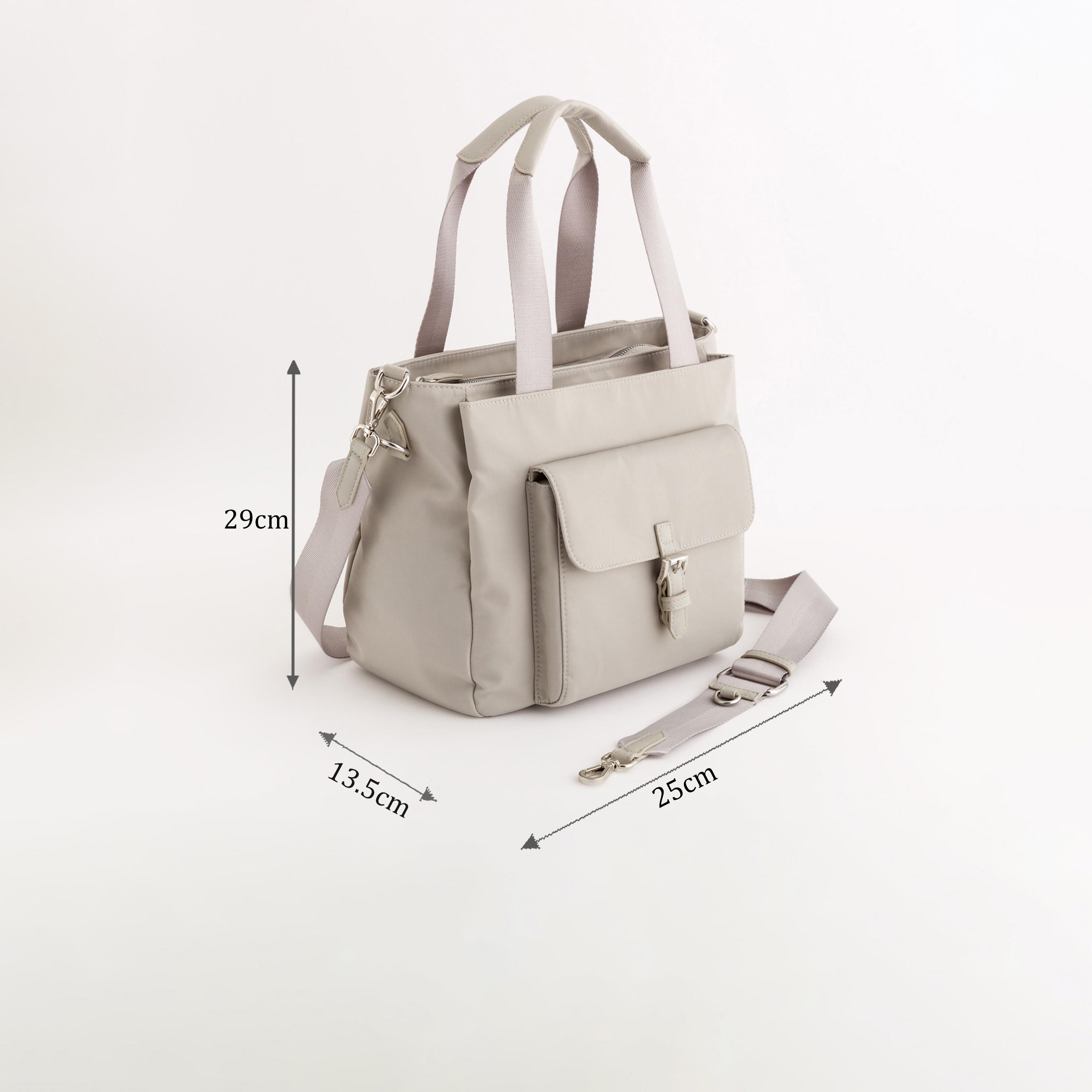 Carpisa Trevis Self Design Shoulder Bag with Zipper Closure | 29 x 25 x 13.50 cm-women-bagsandwallets-handbags-image-2