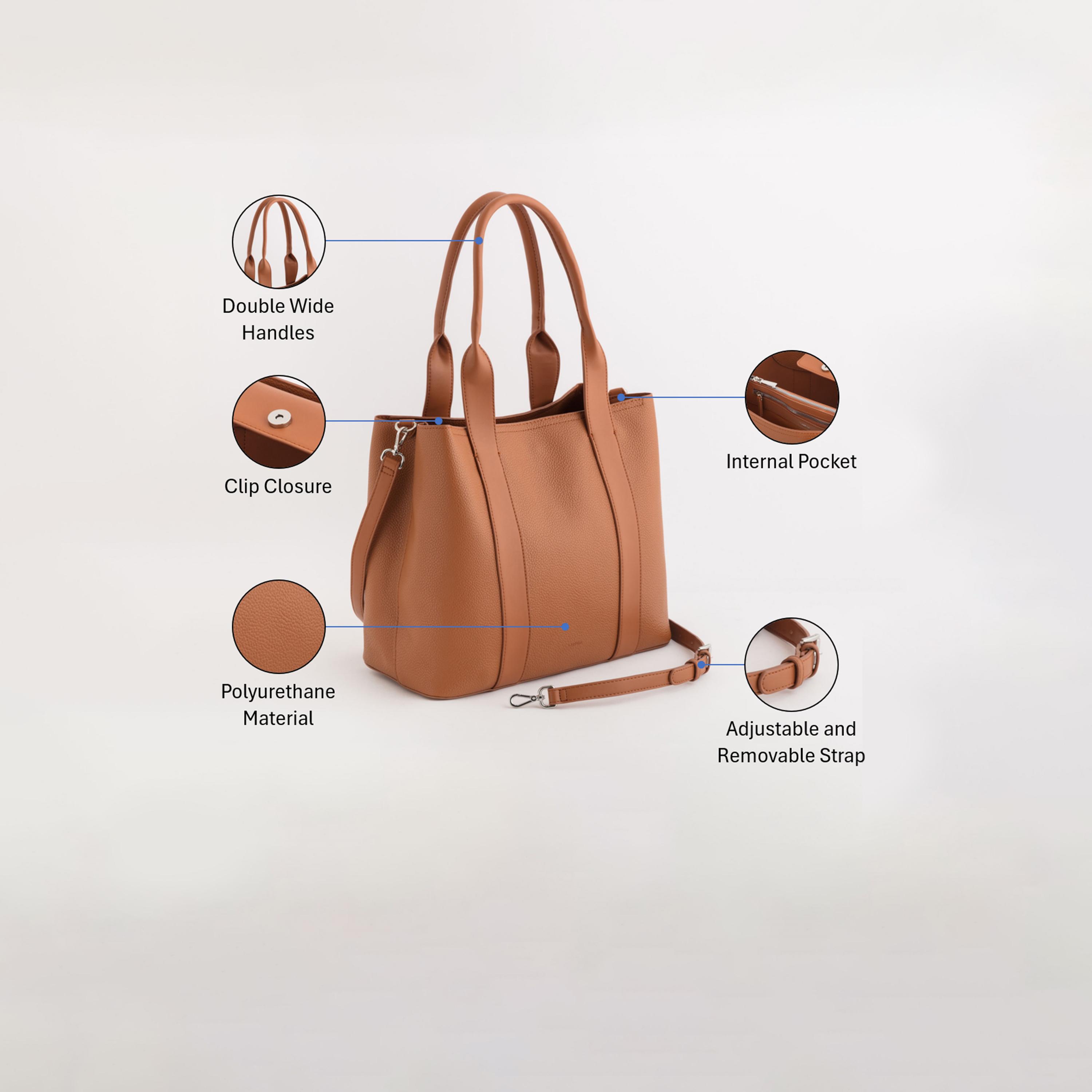 كاربيسا - شنطة كتف ادفيج V1 تصميم ذاتي وإغلاق مغناطيسي | 36.50 × 29.50 × 16 سم-women-bagsandwallets-handbags-image-3
