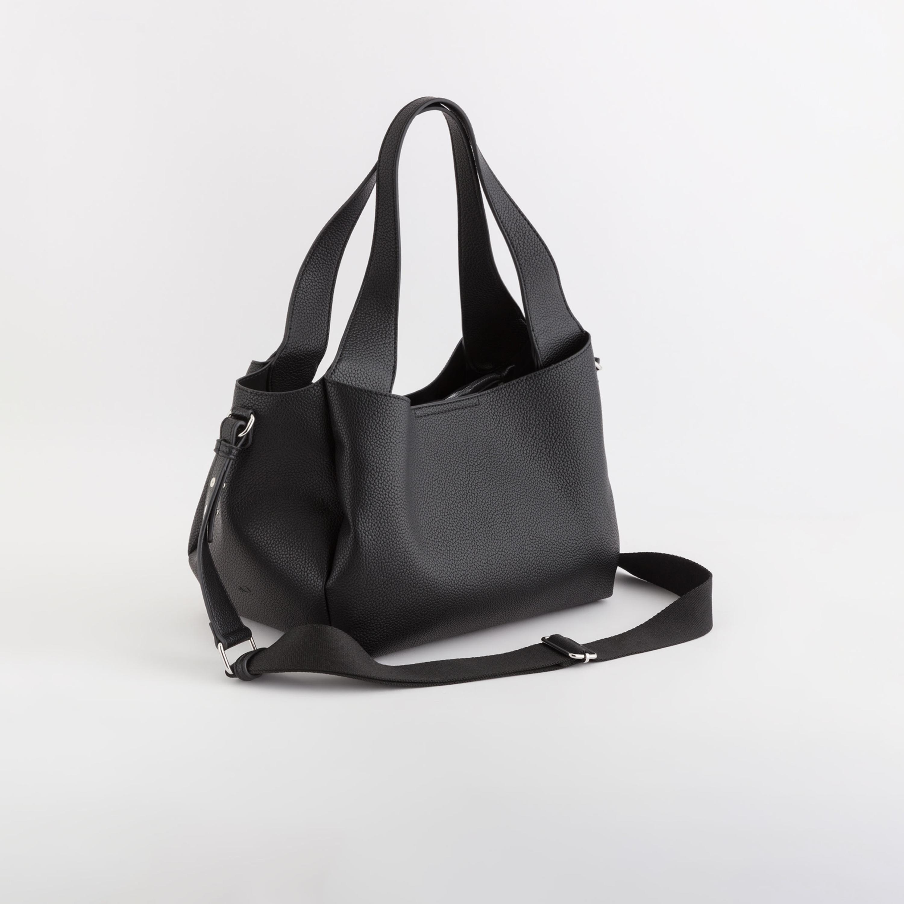 Carpisa Lady Self Design Shoulder Bag with Magnetic Closure | 30 x 23.50 x 17.50 cm-women-bagsandwallets-handbags-image-1