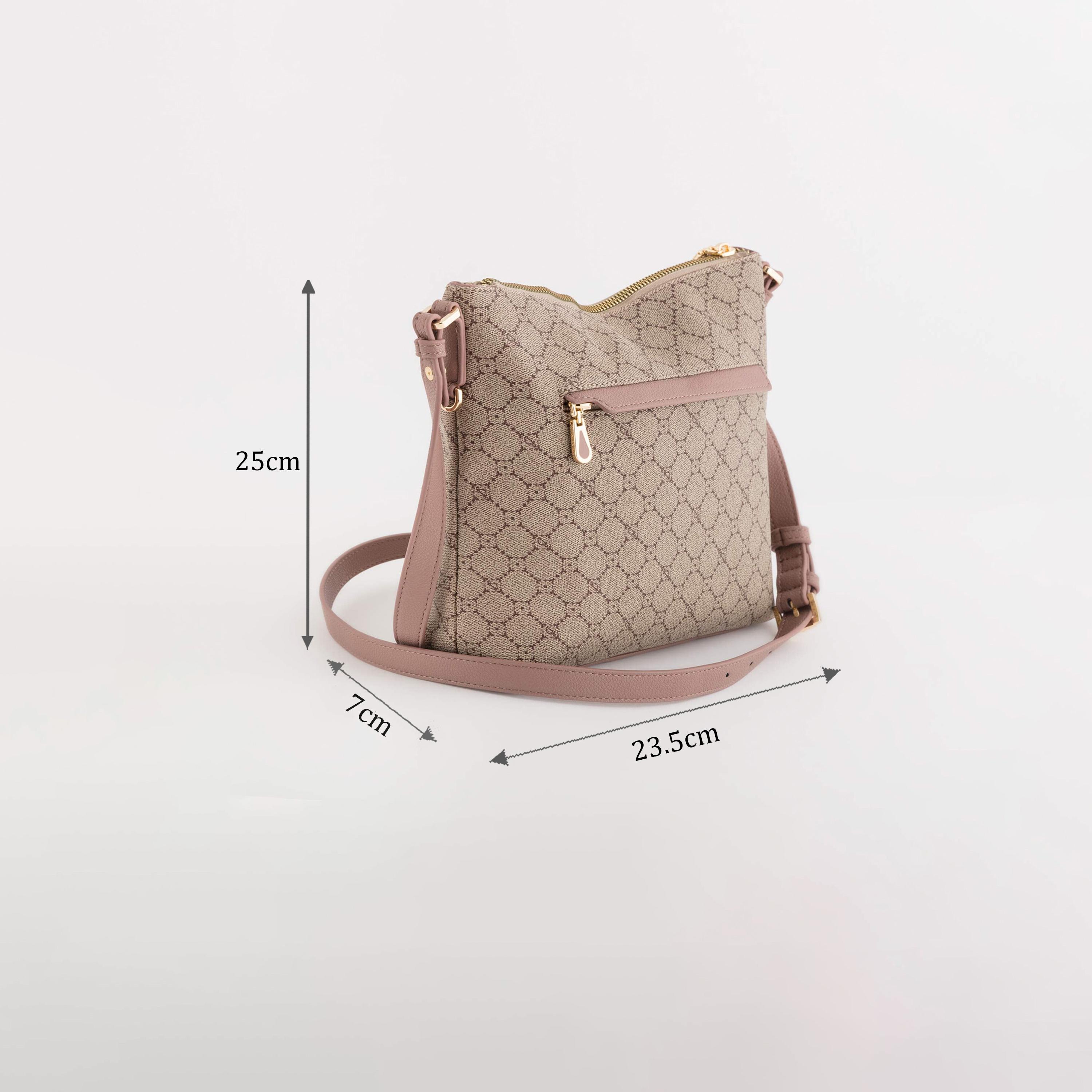 Carpisa Diana Winter Printed Shoulder Bag with Zipper Closure | 25 x 23.50 x 7 cm-women-bagsandwallets-handbags-image-2