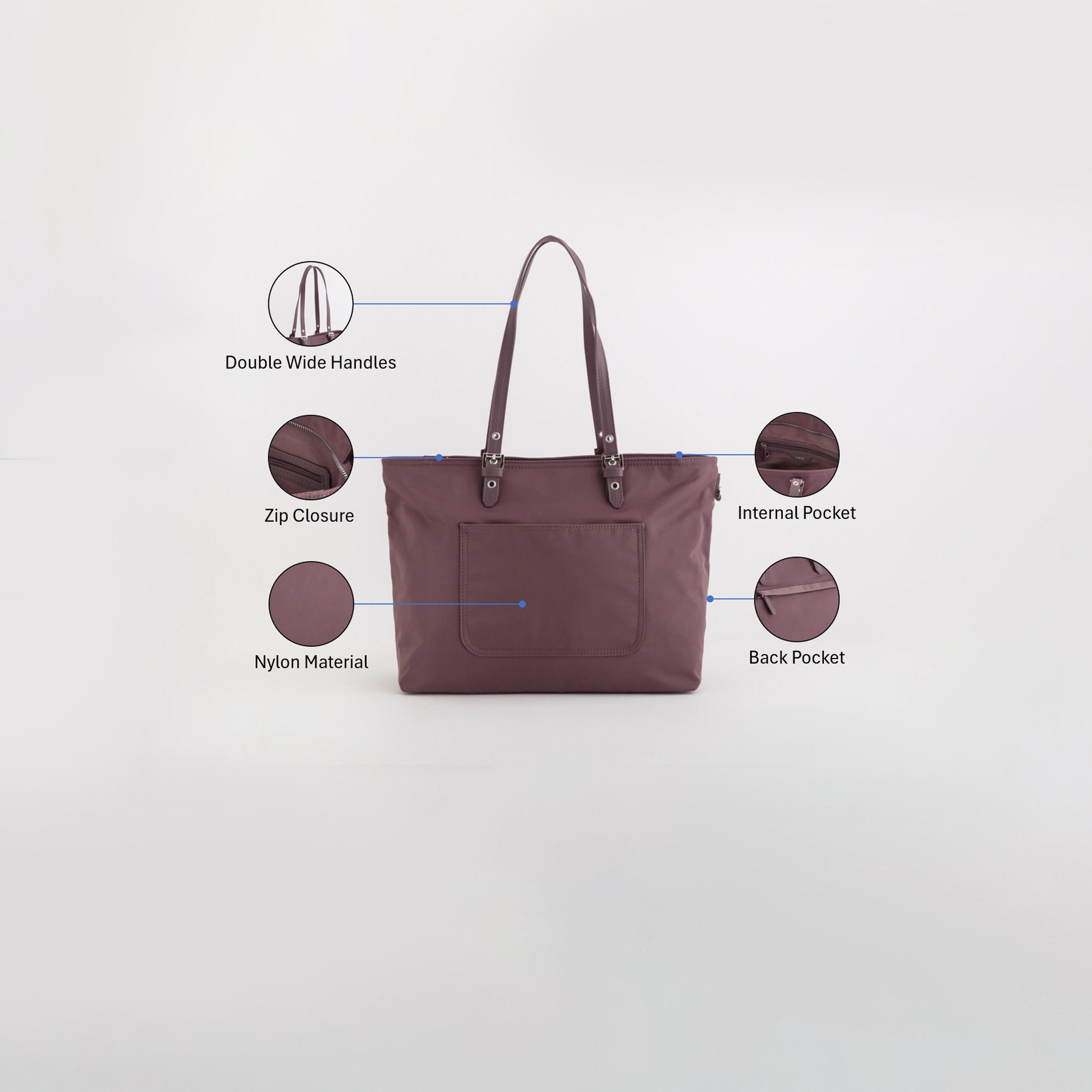 كاربيسا - شنطة كتف تريفيس الشتوية تصميم ذاتي وإغلاق سحاب | 35 × 28 × 16 سم-women-bagsandwallets-handbags-image-3