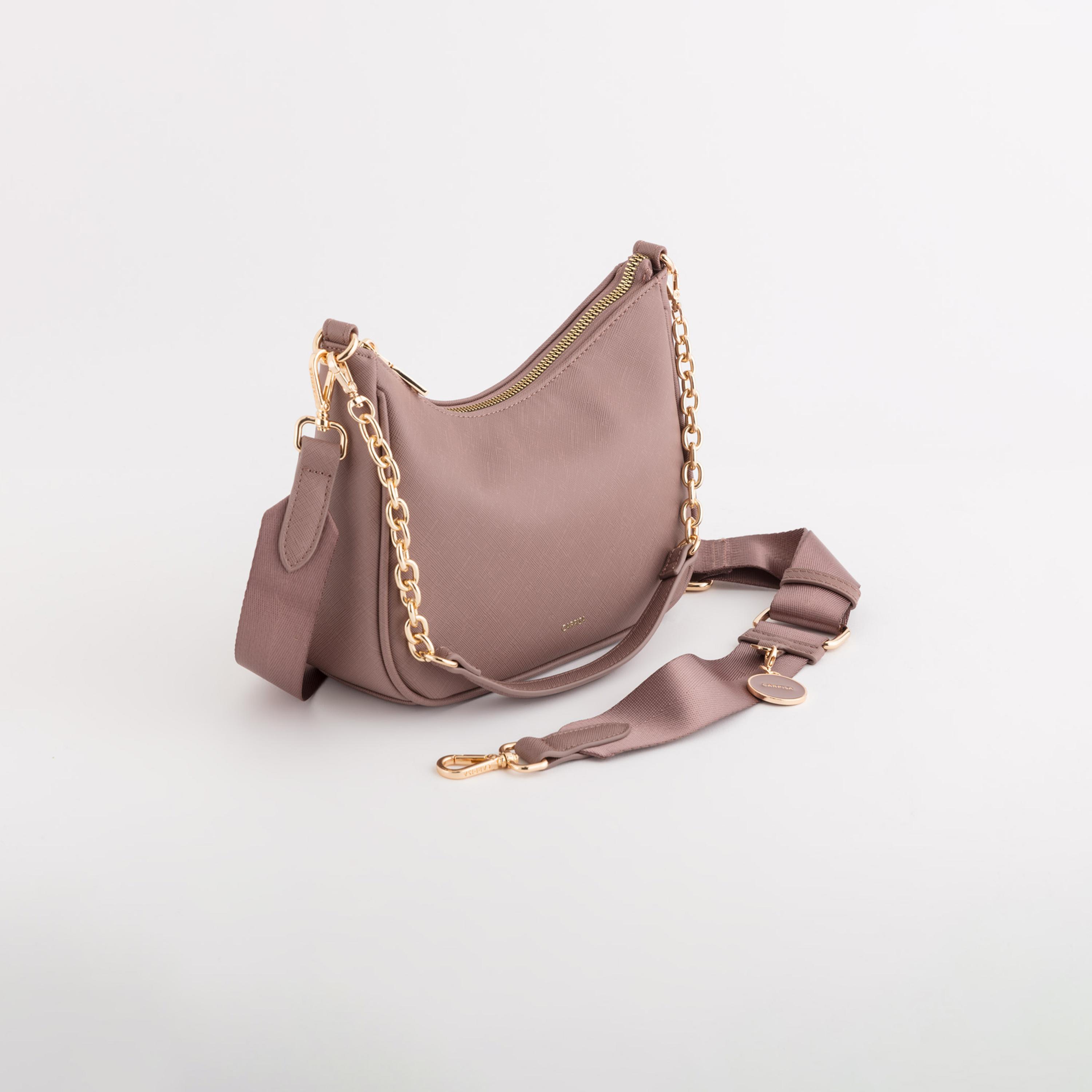 كاربيسا - شنطة كتف لوتو V2 الشتوية تصميم ذاتي وإغلاق سحاب | 26 × 18 × 7 سم-women-bagsandwallets-handbags-image-1