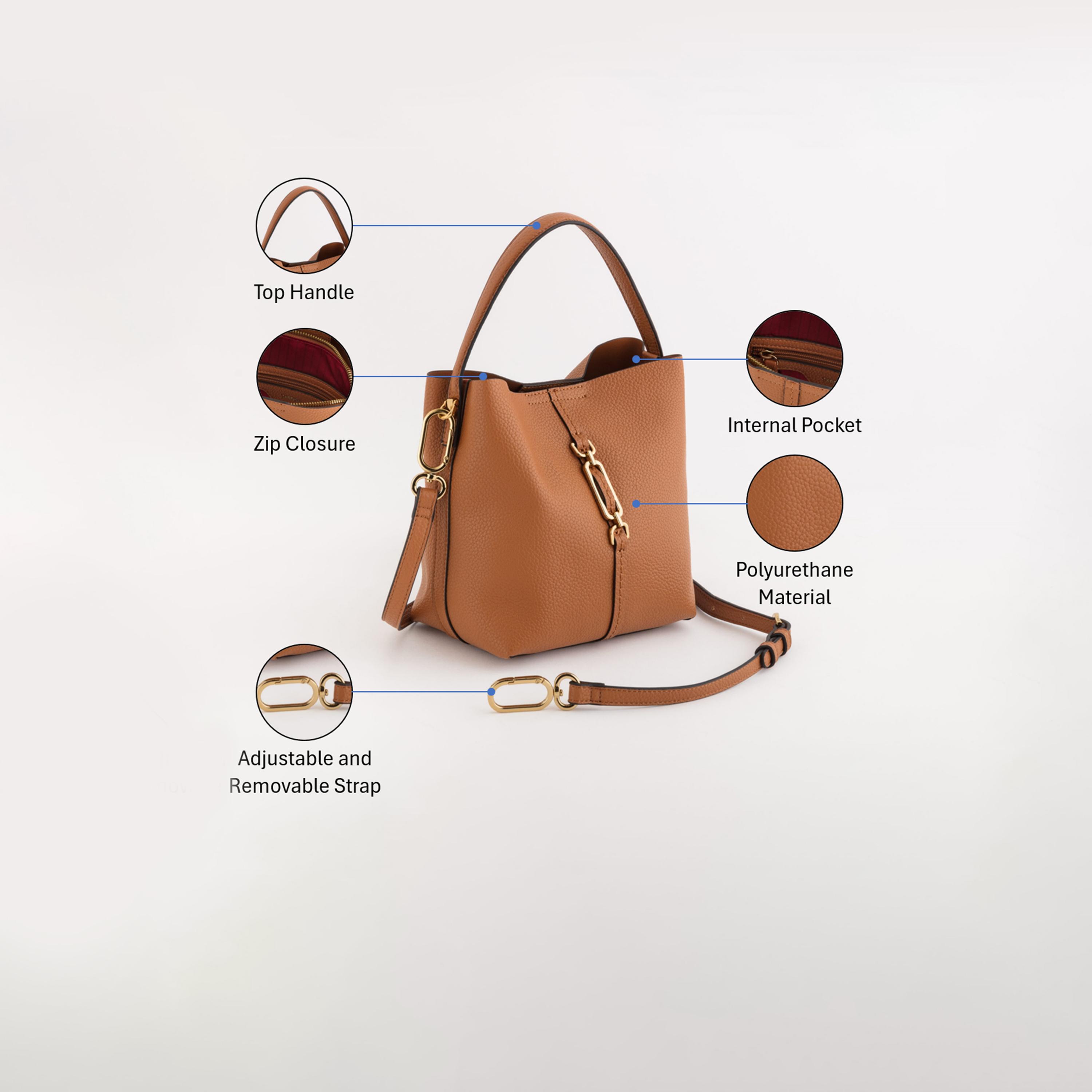 كاربيسا - شنطة كتف جوليا تصميم ذاتي وإغلاق سحاب | 18 × 20 × 12.50 سم-women-bagsandwallets-handbags-image-3