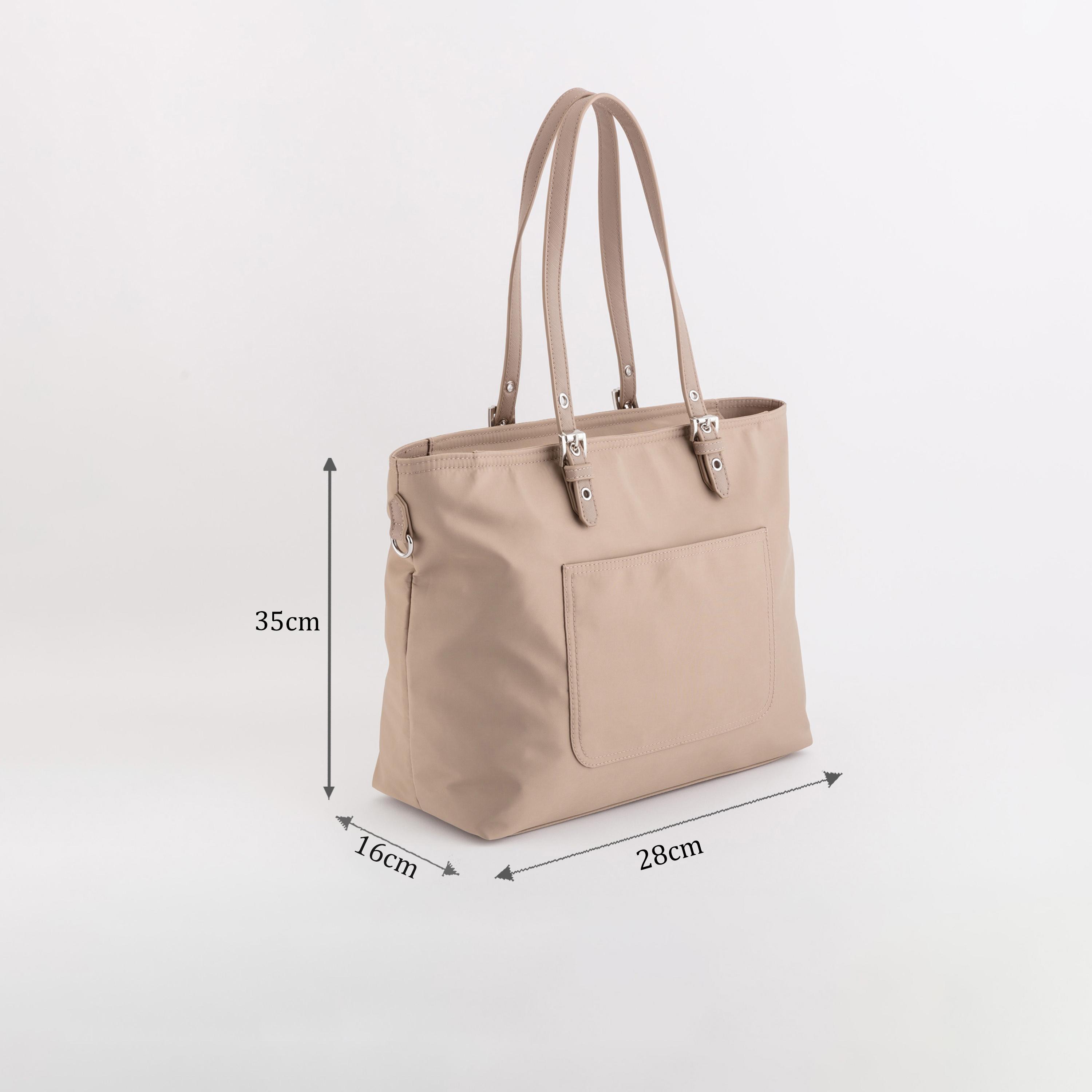 Carpisa Trevis Self Design Tote Bag with Zipper Closure | 35 x 28 x 16 cm-women-bagsandwallets-handbags-image-2