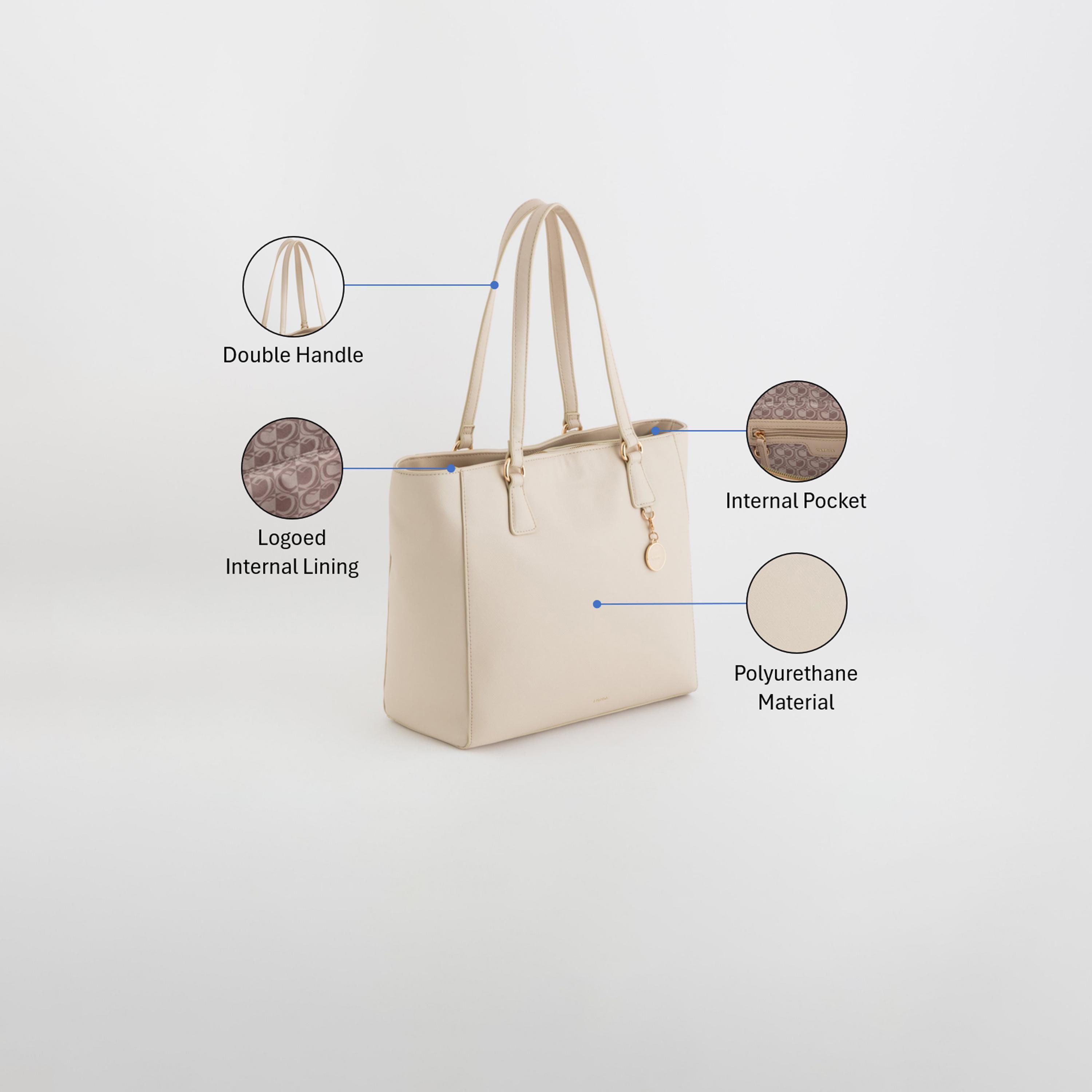 كاربيسا - شنطة تسوق لوتو V2 تصميم ذاتي سحاب للإغلاق | 33 × 29.50 × 13 سم-women-bagsandwallets-handbags-image-3