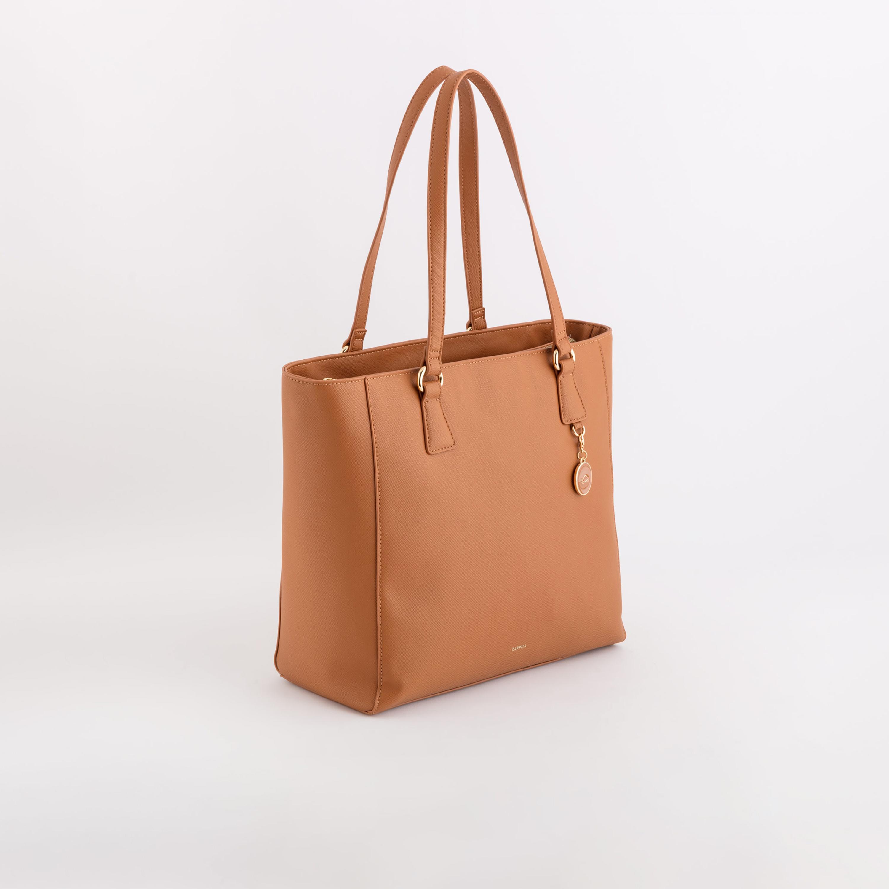 كاربيسا - شنطة تسوق لوتو V2 تصميم ذاتي سحاب للإغلاق | 33 × 29.50 × 13 سم-women-bagsandwallets-handbags-image-1