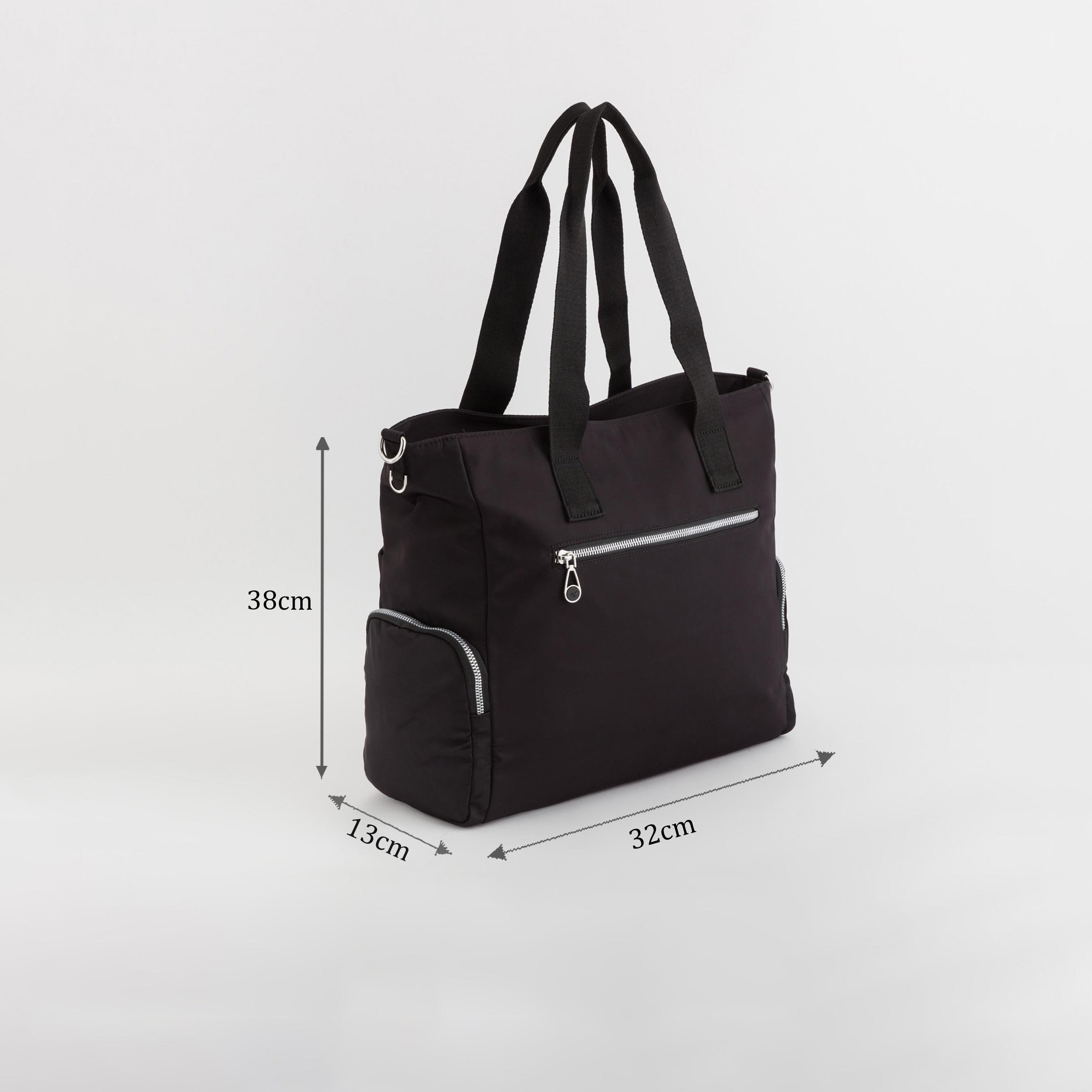 كاربيسا - شنطة تسوق أنفرسا تصميم ذاتي سحاب للإغلاق | 38 × 32 × 13 سم-women-bagsandwallets-handbags-image-2