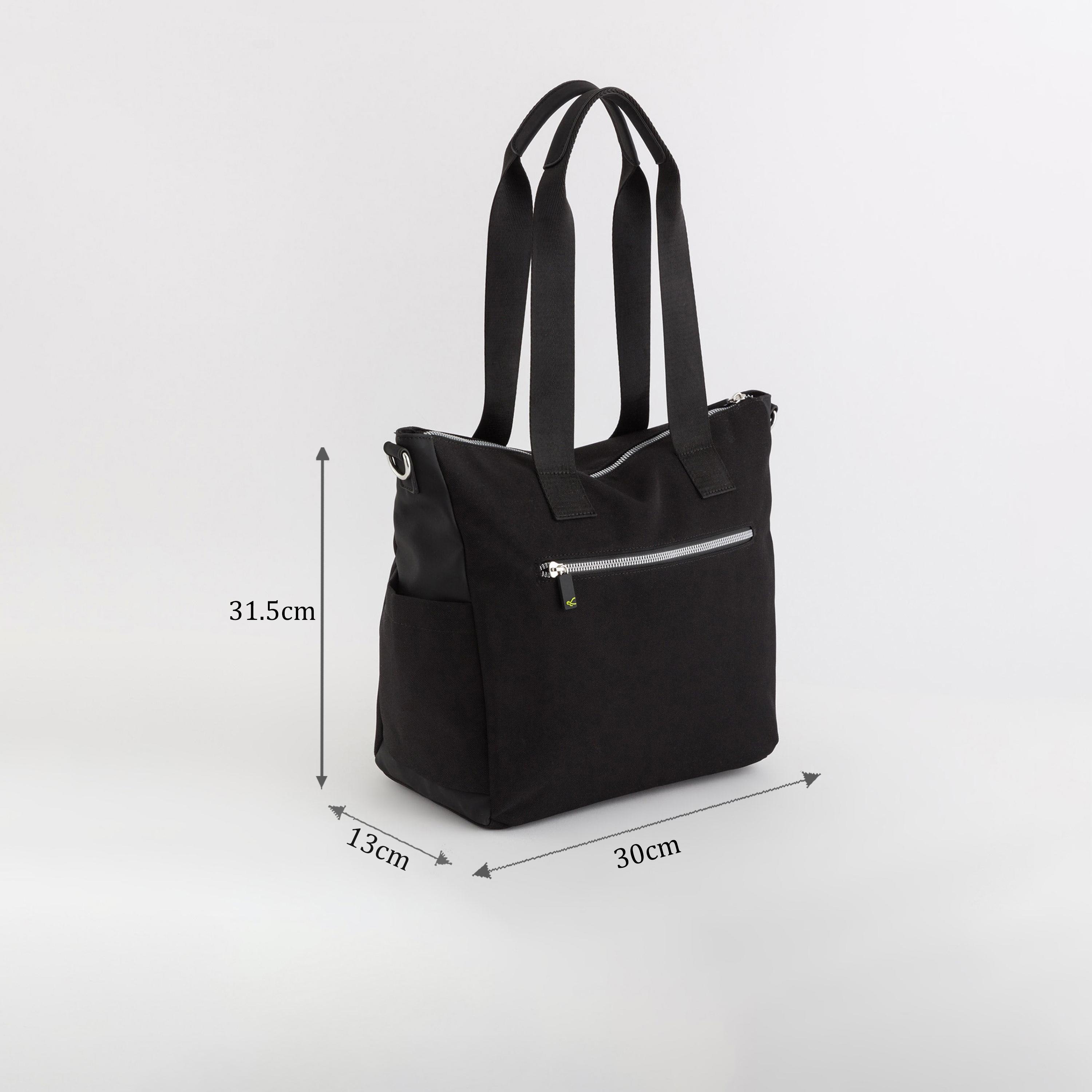 كاربيسا - شنطة تسوق تصميم أمستردام ذاتي سحاب للإغلاق | 31.50 × 30 × 13 سم-women-bagsandwallets-handbags-image-2