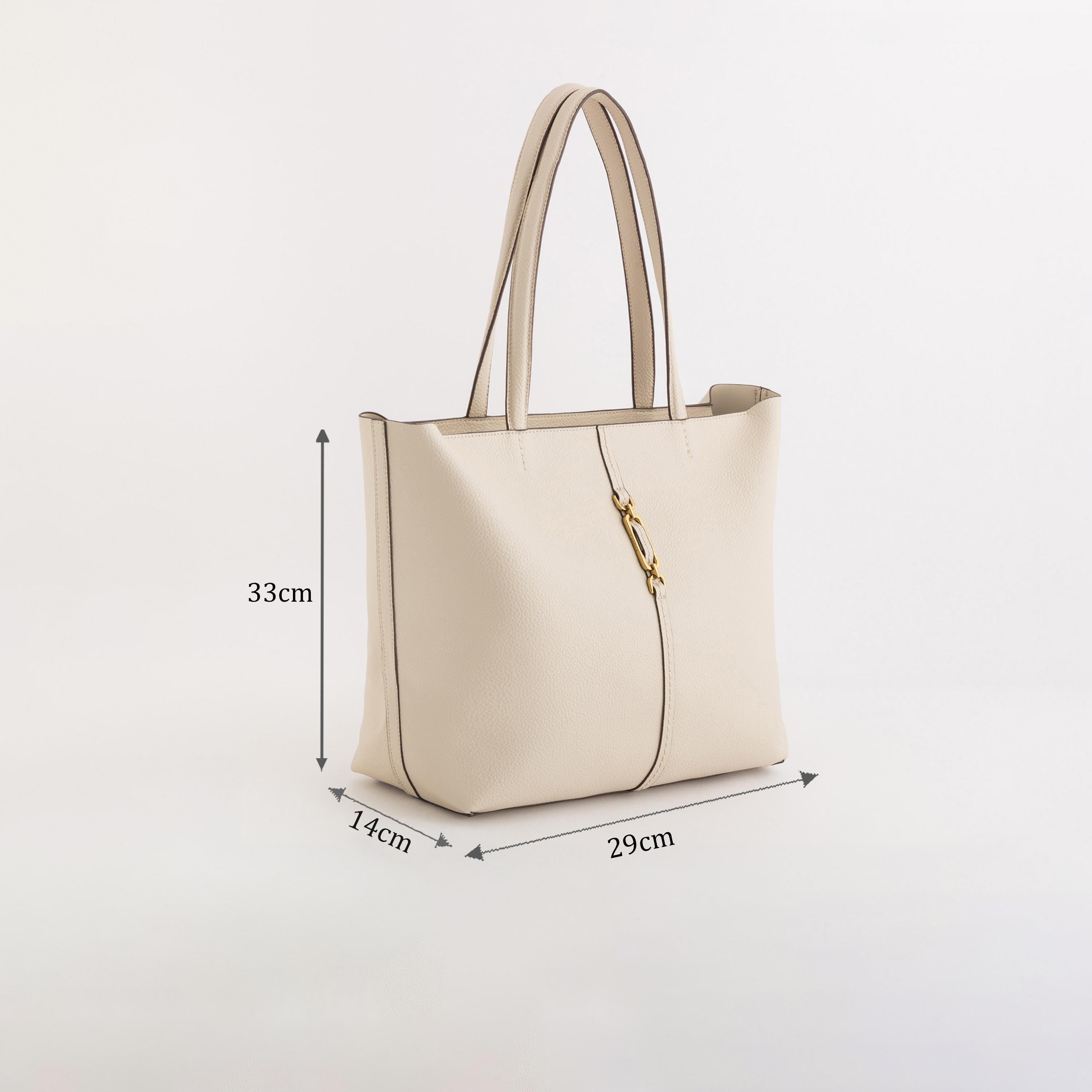 كاربيسا - شنطة تسوق جوليا تصميم ذاتي سحاب للإغلاق | 33 × 29 × 14 سم-women-bagsandwallets-handbags-image-2