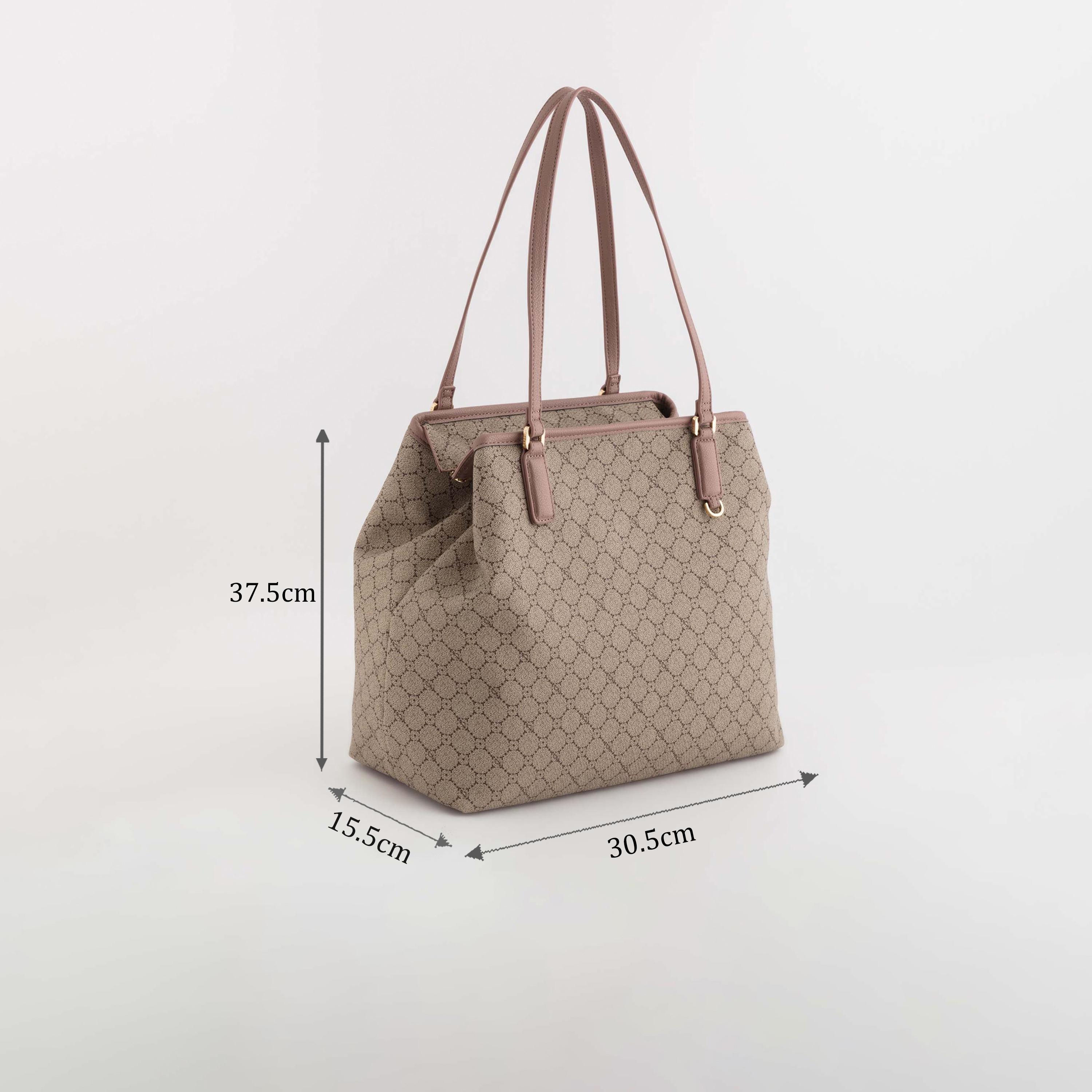 Carpisa Diana Winter Printed Tote Bag with Zipper Closure | 37.50 x 30.50 x 15.50 cm-women-bagsandwallets-handbags-image-2