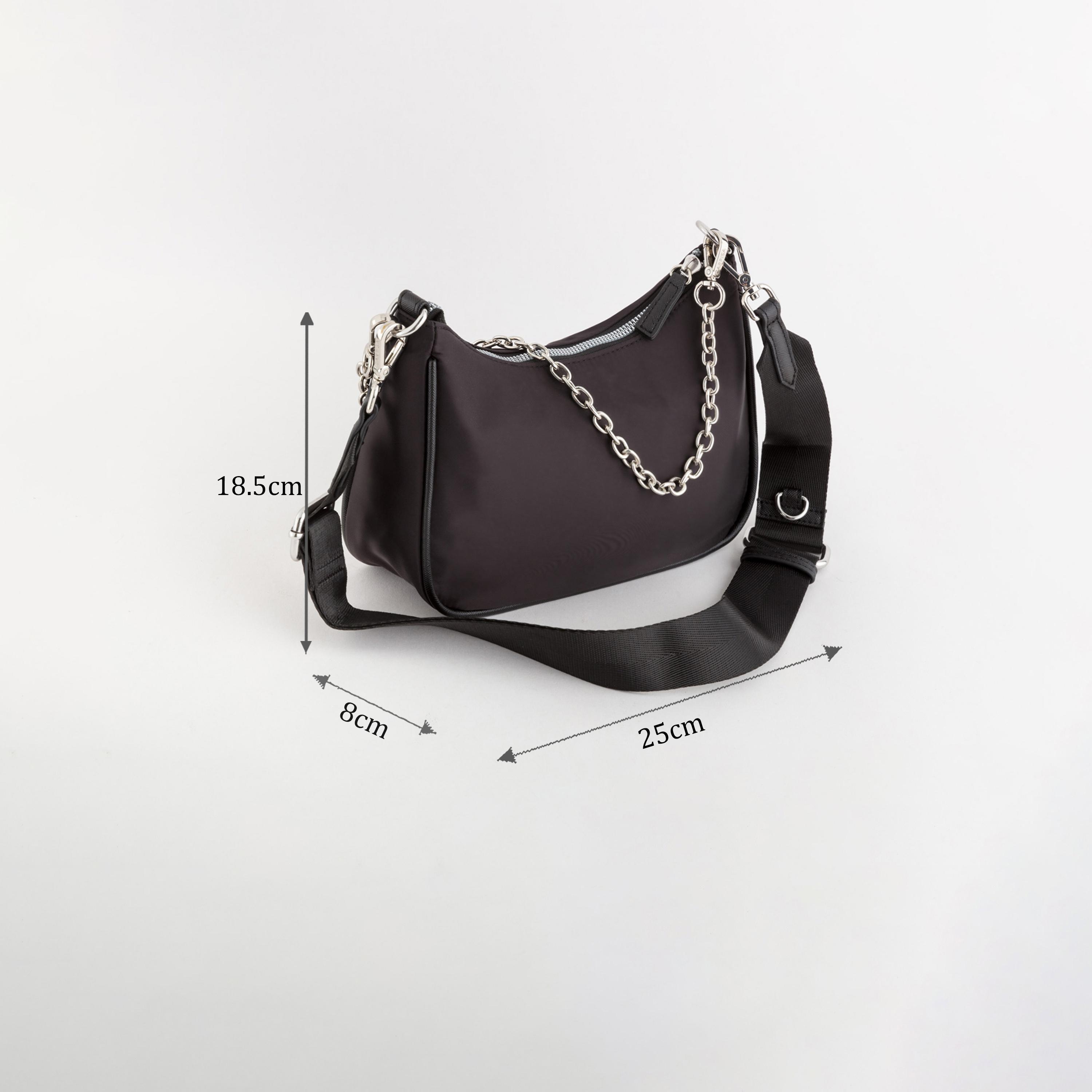 Carpisa Trevis Self Design Waist Bag with Zipper Closure | 25 x 18.50 x 8 cm-women-bagsandwallets-handbags-image-2