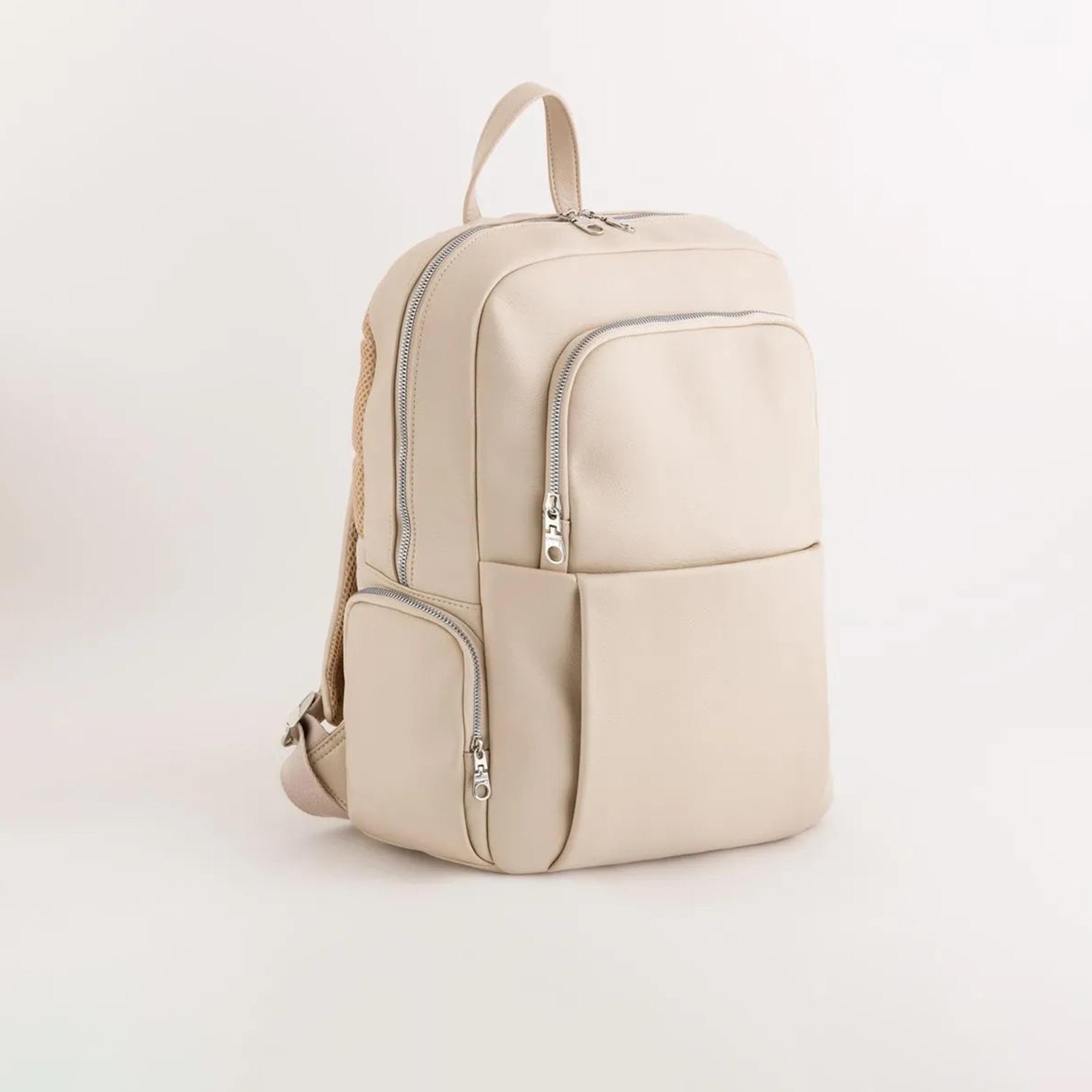 Carpisa Jhacaranda V2 Self Design Backpack with Zipper Closure | 31.50 x 38 x 11 cm-women-bagsandwallets-backpacks-image-1