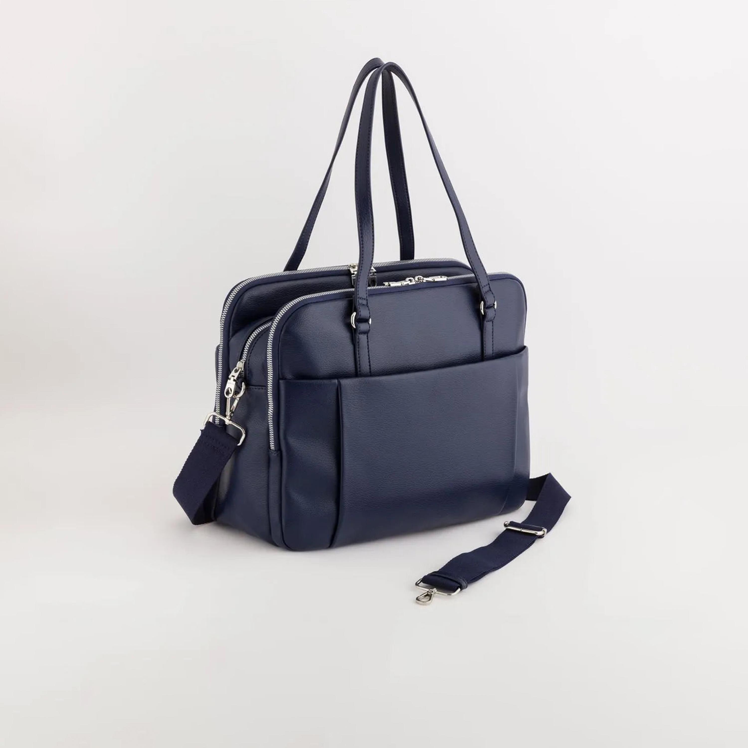 كاربيسا - شنطة أعمال جاكاراندا V2 تصميم ذاتي سحاب إغلاق | 37 × 29 × 13.50 سم-women-bagsandwallets-handbags-image-1