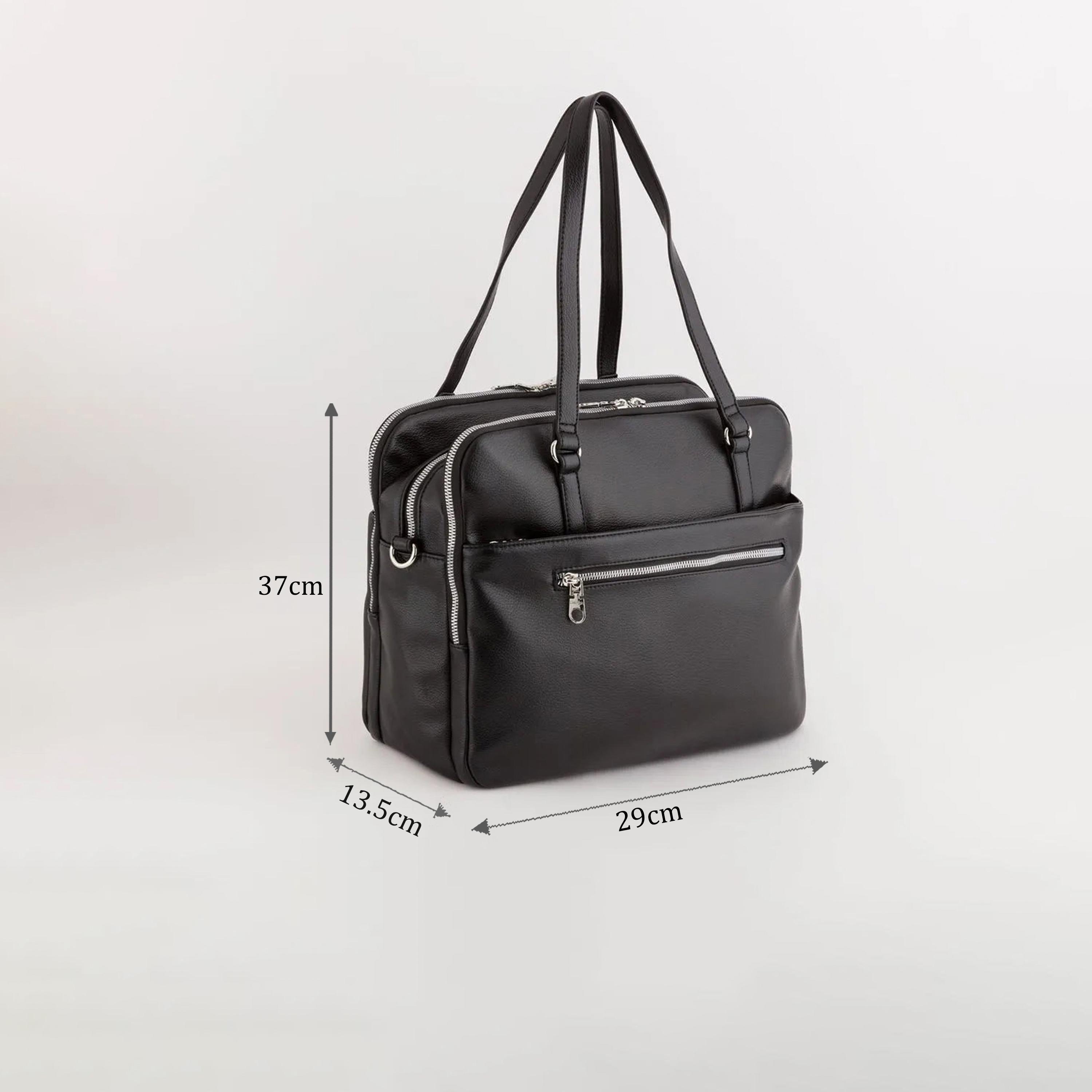 كاربيسا - شنطة أعمال جاكاراندا V2 تصميم ذاتي سحاب إغلاق | 37 × 29 × 13.50 سم-women-bagsandwallets-handbags-image-2