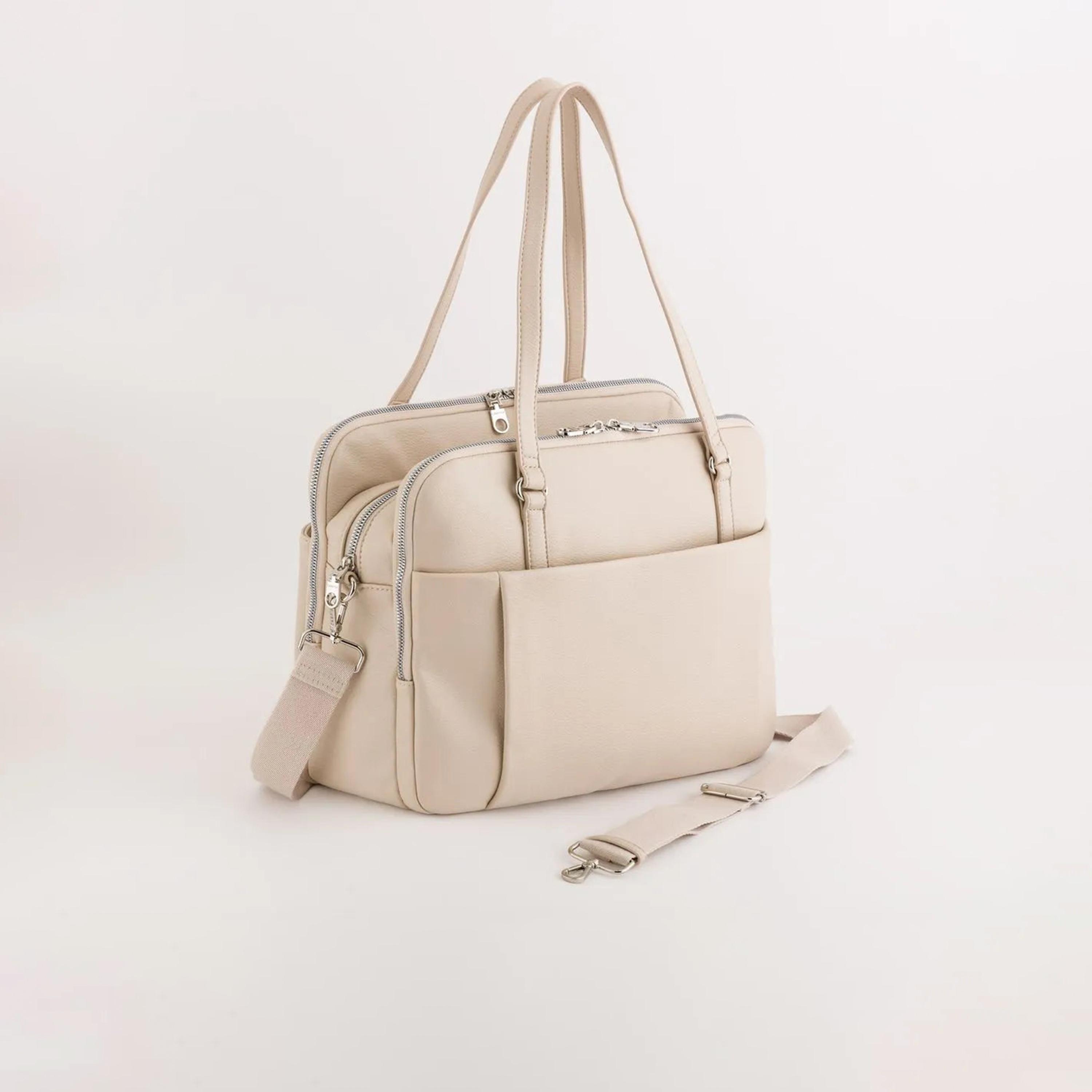 Carpisa Jhacaranda V2 Self Design Business Bag with Zipper Closure | 37 x 29 x 13.50 cm-women-bagsandwallets-handbags-image-1