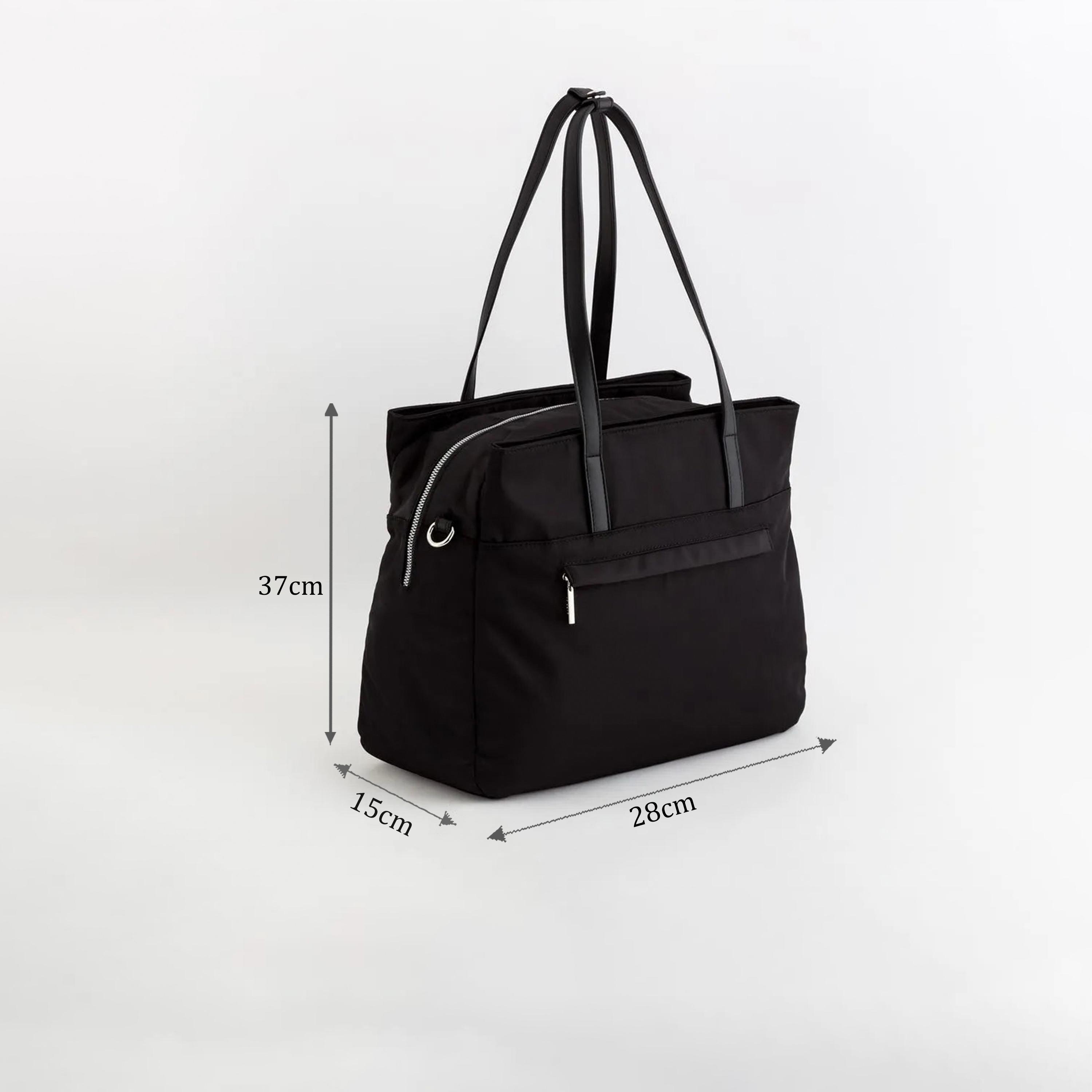 كاربيسا - شنطة أعمال تصميم تريفيس، سحاب إغلاق | 37 × 28 × 15 سم-women-bagsandwallets-handbags-image-2