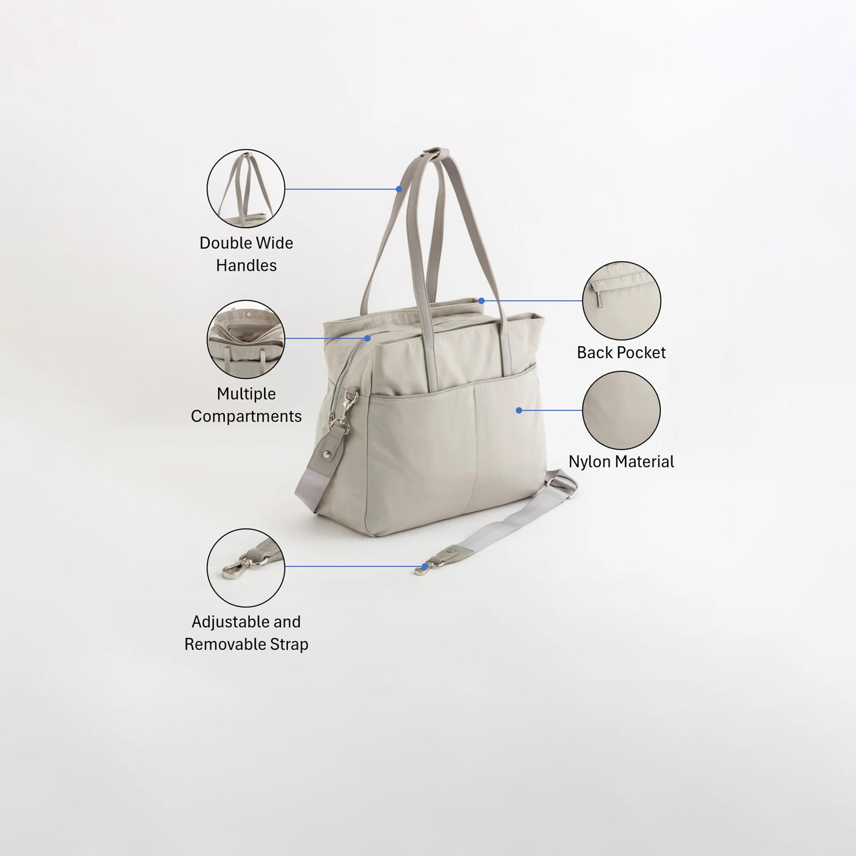 Carpisa Trevis Business Self Design Business Bag with Zipper Closure | 37 x 28 x 15 cm-women-bagsandwallets-handbags-image-3