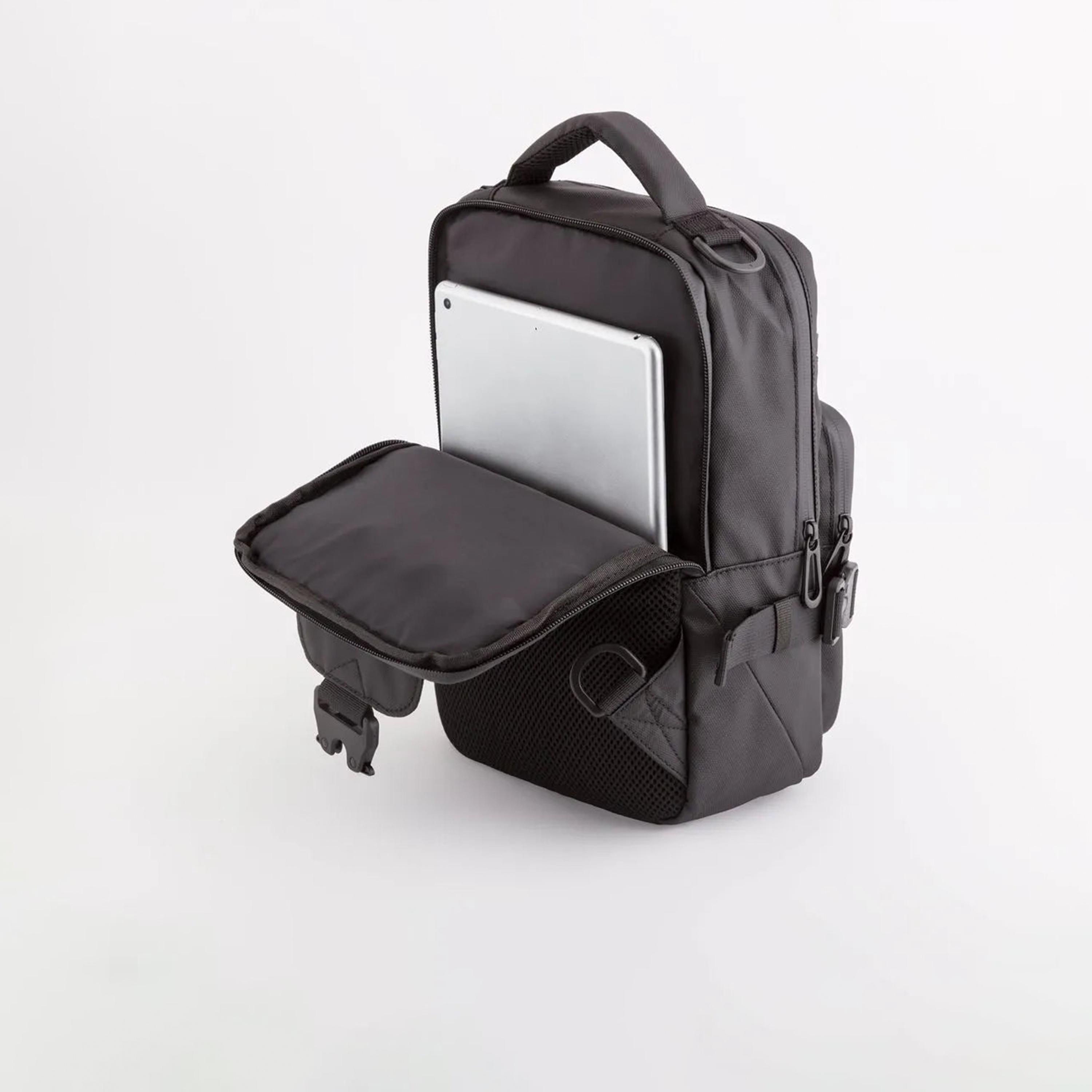 Carpisa Comfort Go Self Design Backpack with Zipper Closure | 20 x 30 x 12 cm-travel-luggagesandbags-backpacks-image-3