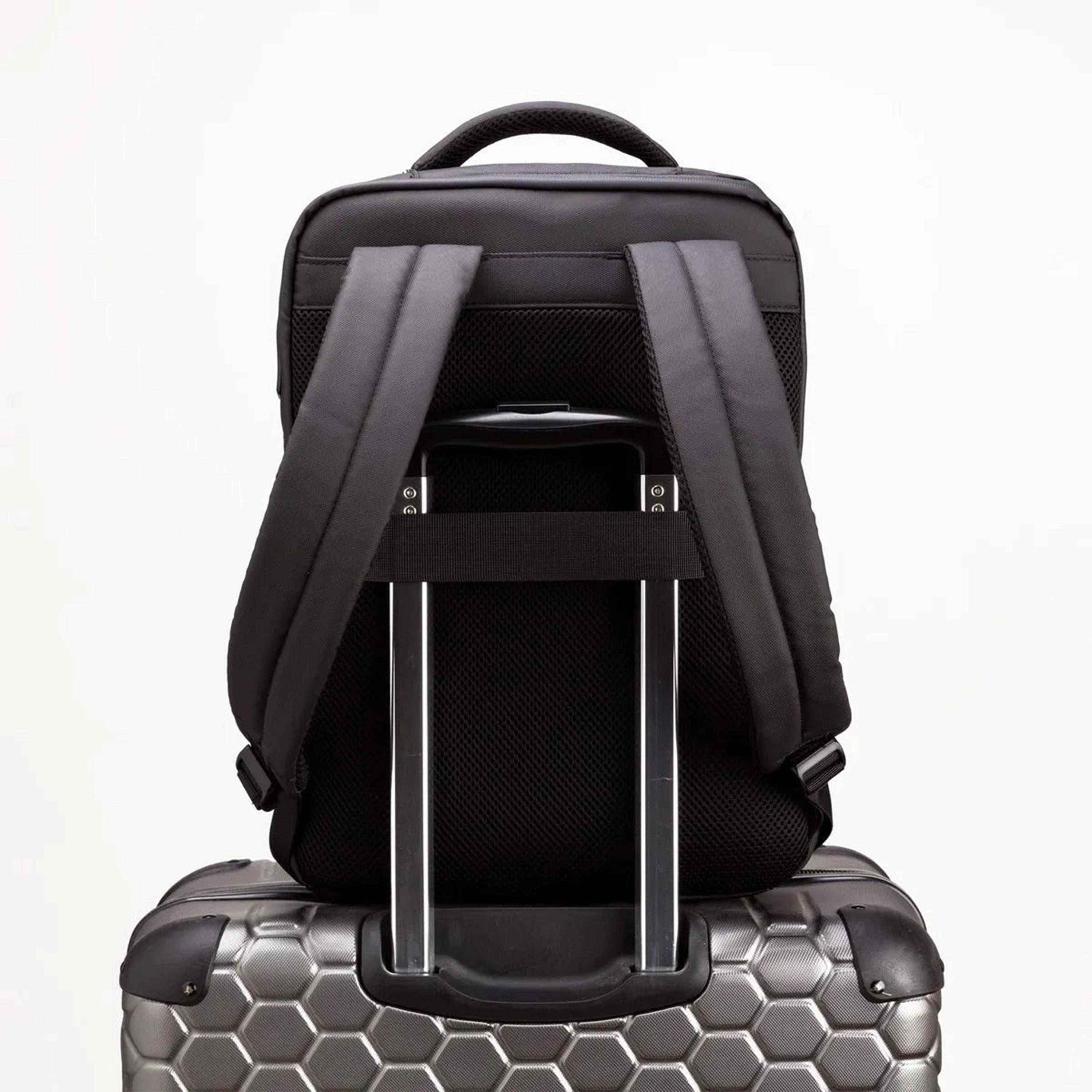 Carpisa Comfort Go Self Design Backpack with Zipper Closure | 28.50 x 14 x 40 cm-women-bagsandwallets-backpacks-image-2