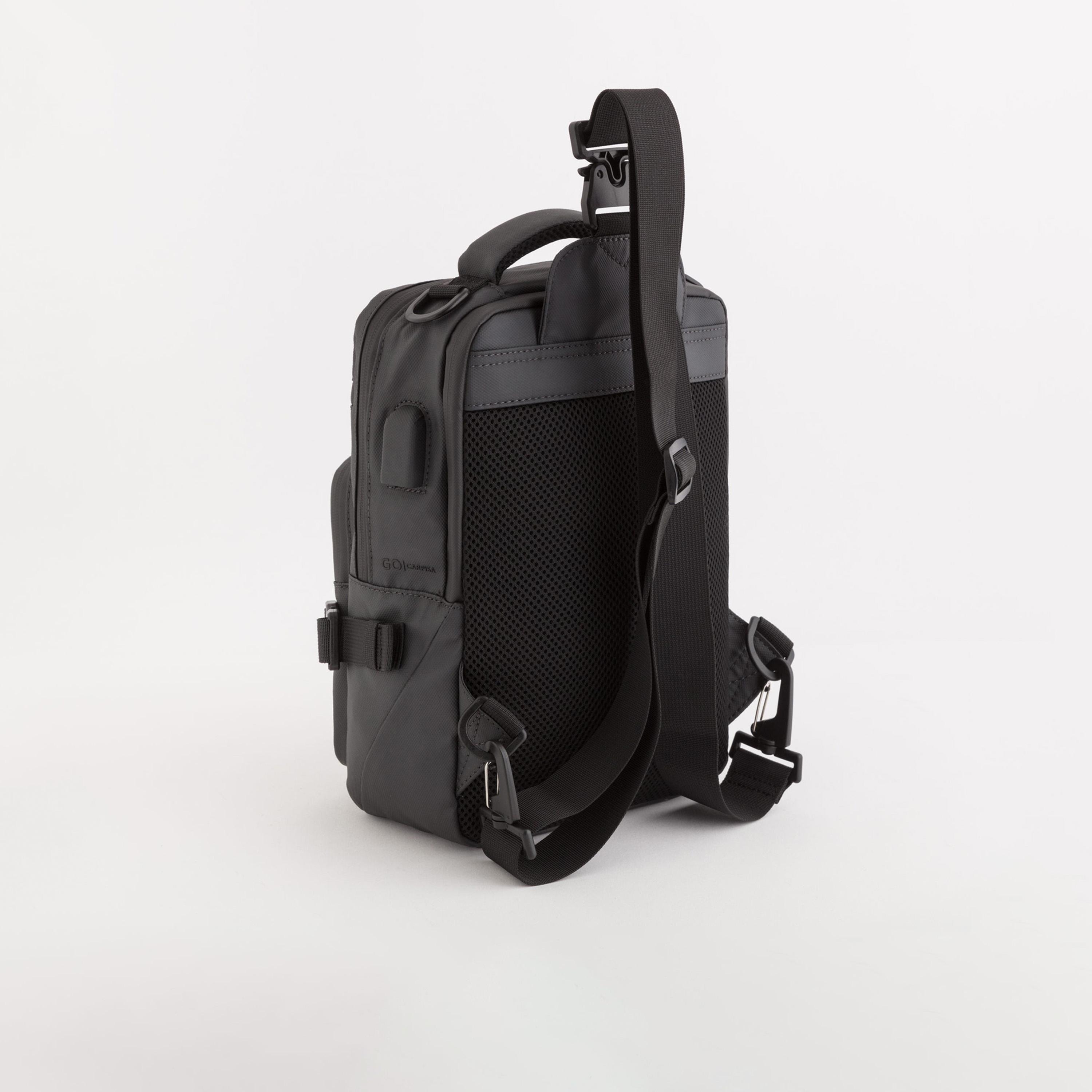 Carpisa Comfort Go Self Design Backpack with Zipper Closure | 20 x 30 x 12 cm-travel-luggagesandbags-backpacks-image-2