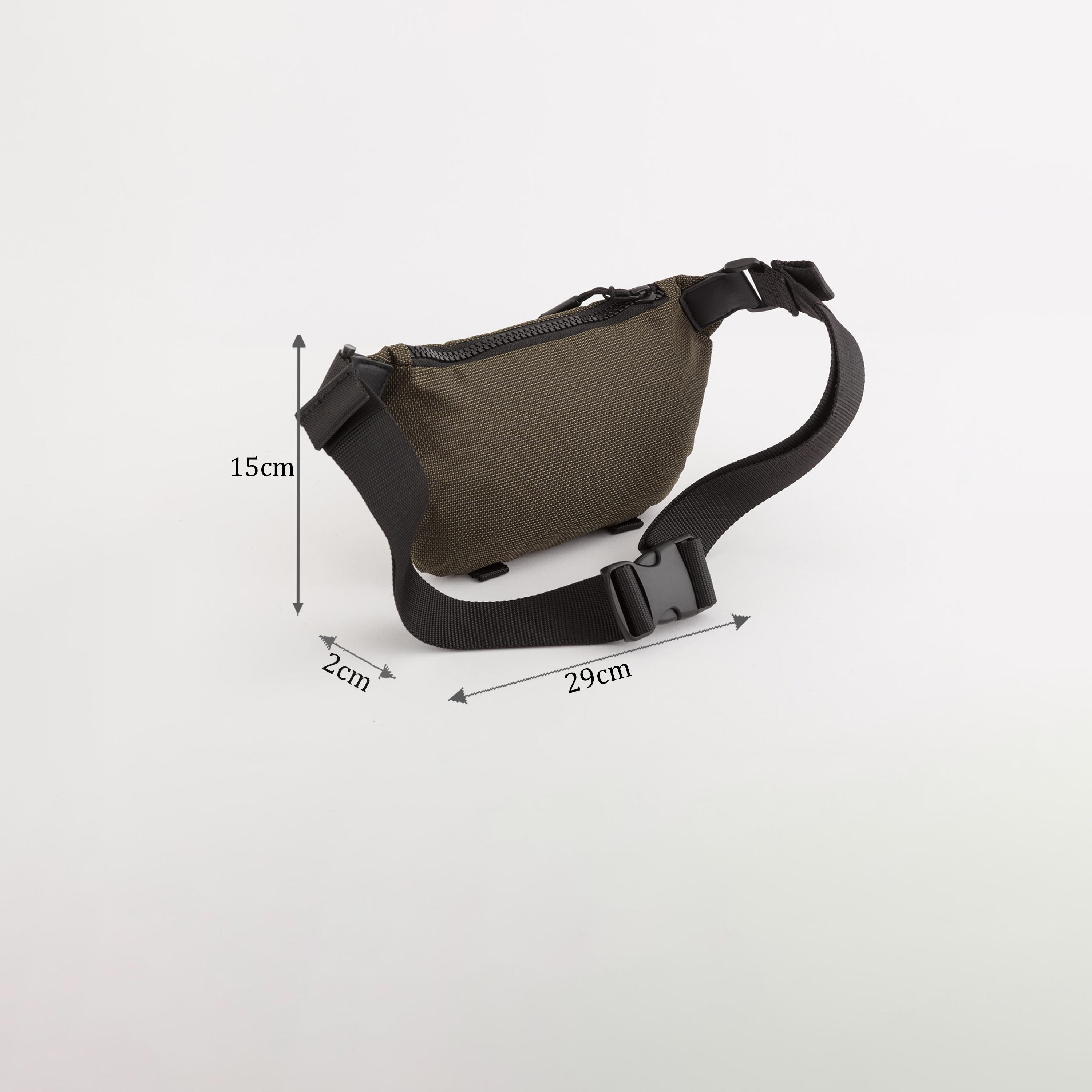 Carpisa Go Out Self Design Waist Bag with Zipper Closure | 29 x 15 x 2 cm-men-bags-image-2