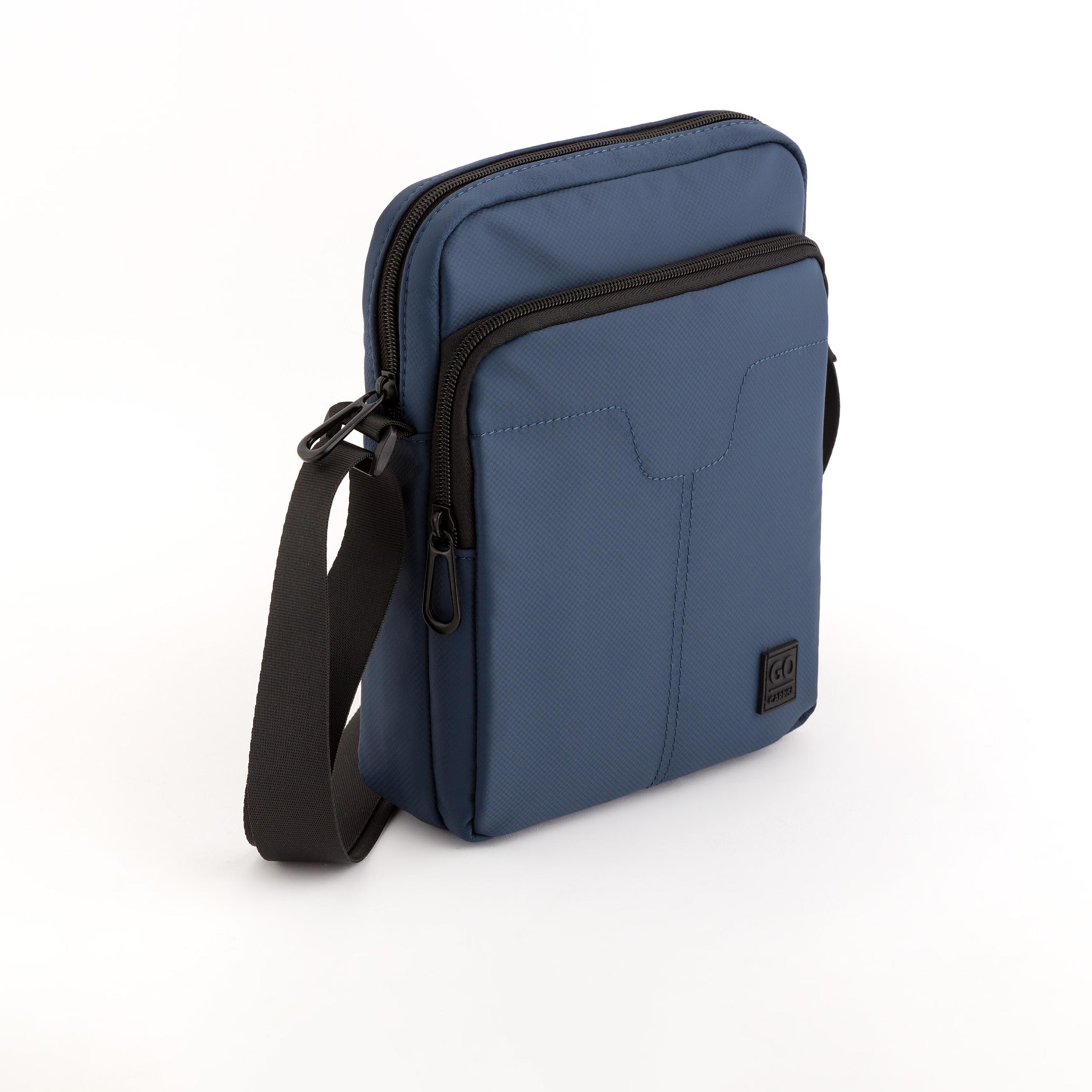 Carpisa Utility Go Self Design Crossbody Bag with Zipper Closure | 20 x 24 x 6 cm-men-bags-image-1