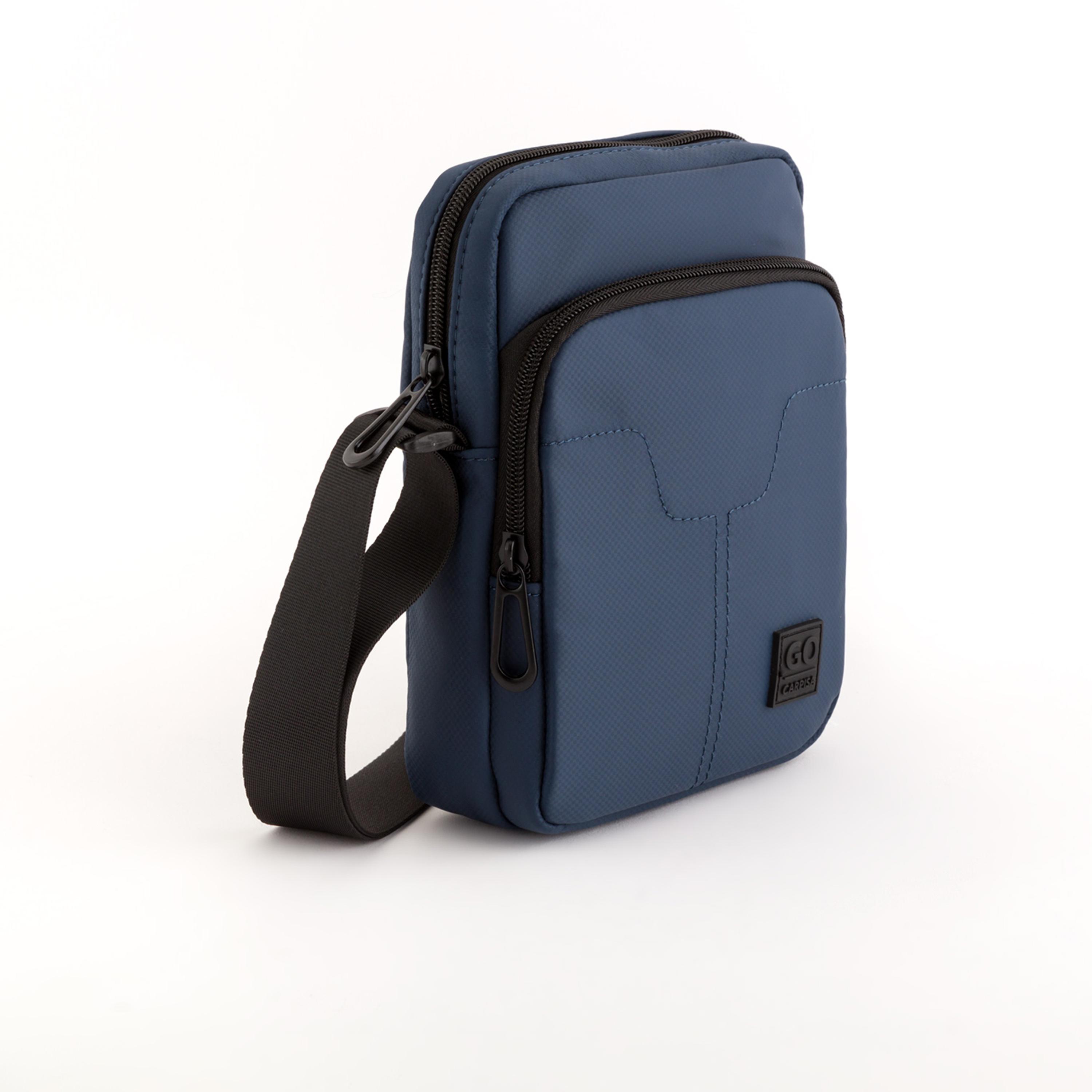 Carpisa Utility Go Self Design Crossbody Bag with Zipper Closure | 15 x 20 x 5 cm-men-bags-image-1