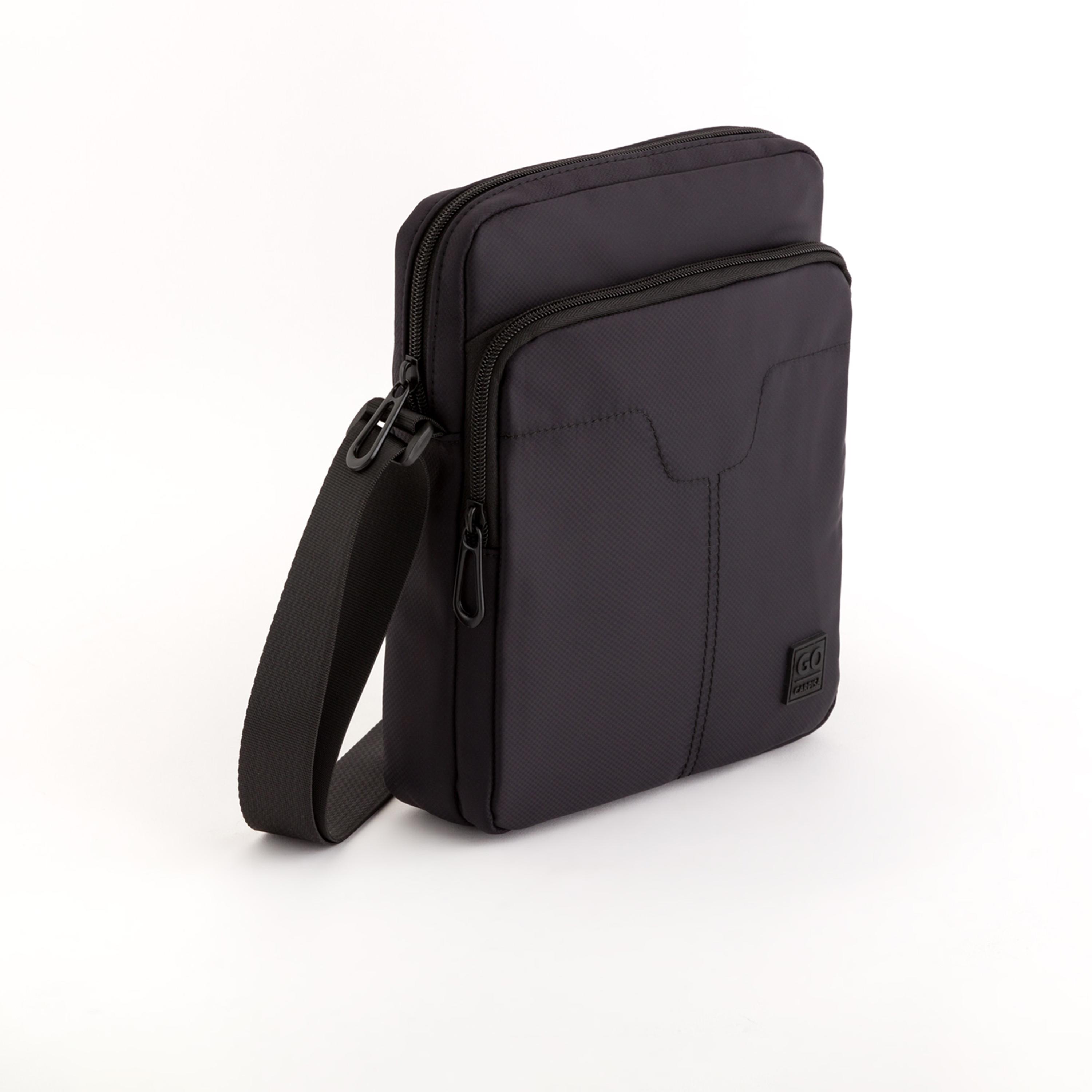 Carpisa Utility Go Self Design Crossbody Bag with Zipper Closure | 20 x 24 x 6 cm-men-bags-image-1