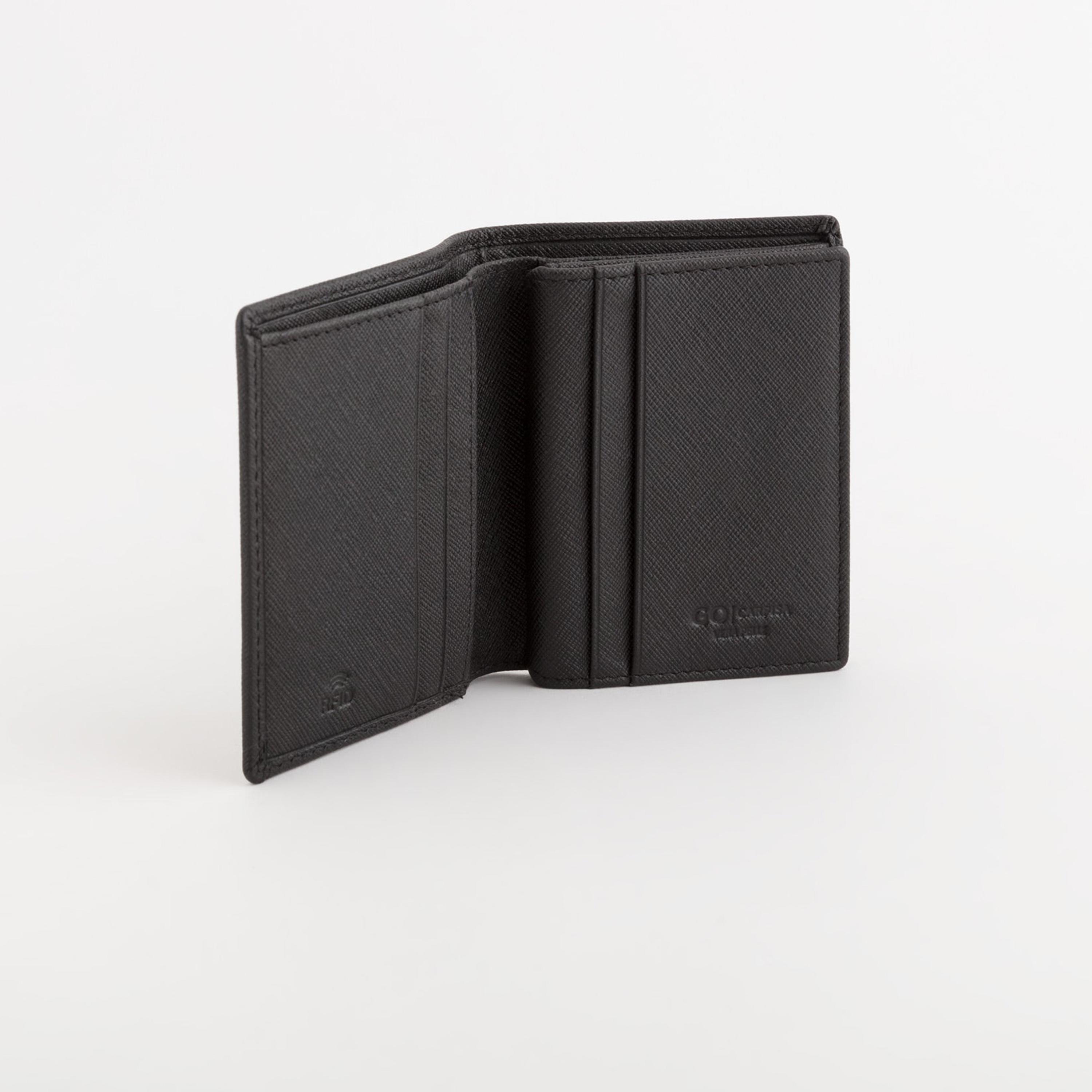 كاربيسا - محفظة توفينو جو الجلدية تصميم ذاتي إغلاق قابل للطي | 8.50 × 10.50 × 1.50 سم-men-beltsandwallets-wallets-image-2