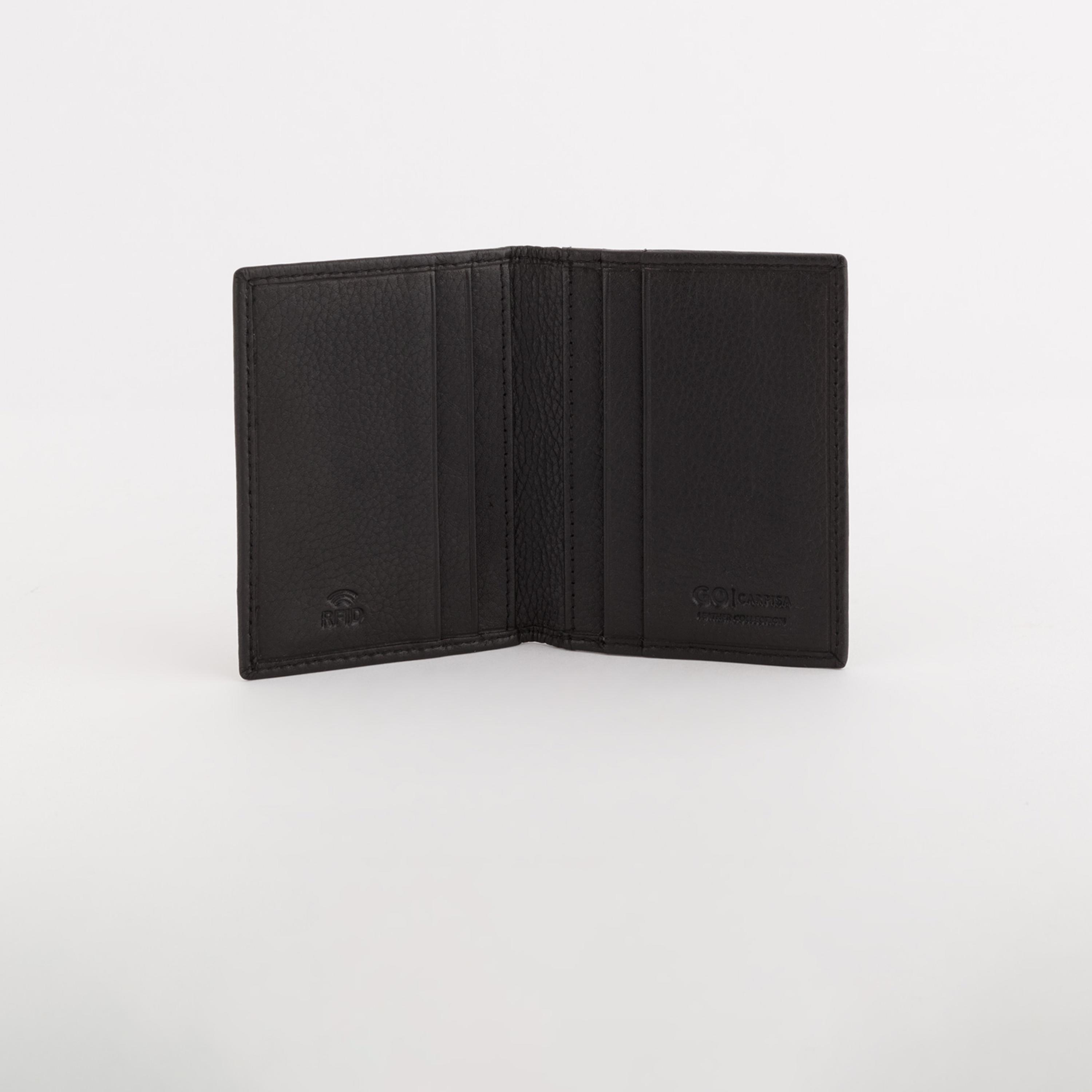 Carpisa Mark Self Design Leather Wallet with Fold Closure | 7 x 10 x 0.80 cm-men-beltsandwallets-wallets-image-3
