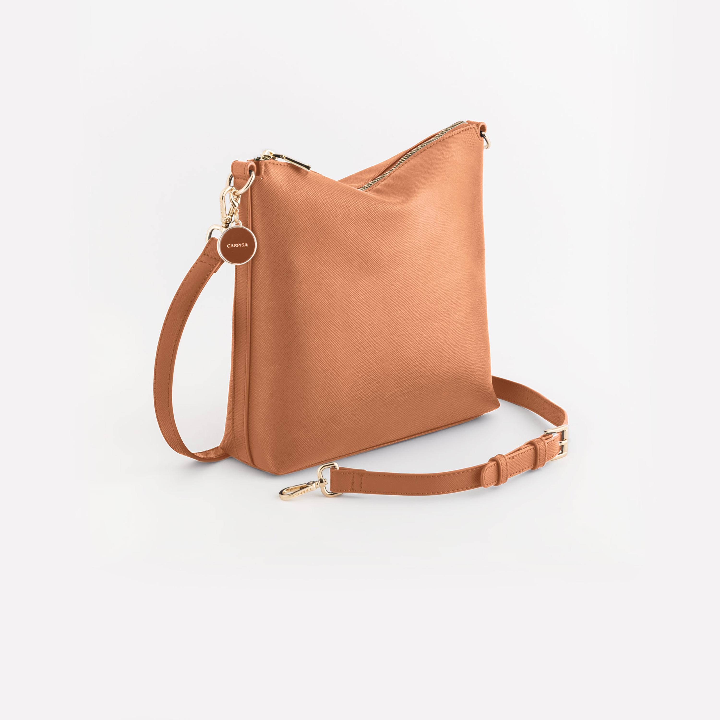 Carpisa Lotus V2 Self Design Crossbody Bag with Zipper Closure | Free Size cm-women-bagsandwallets-handbags-image-1