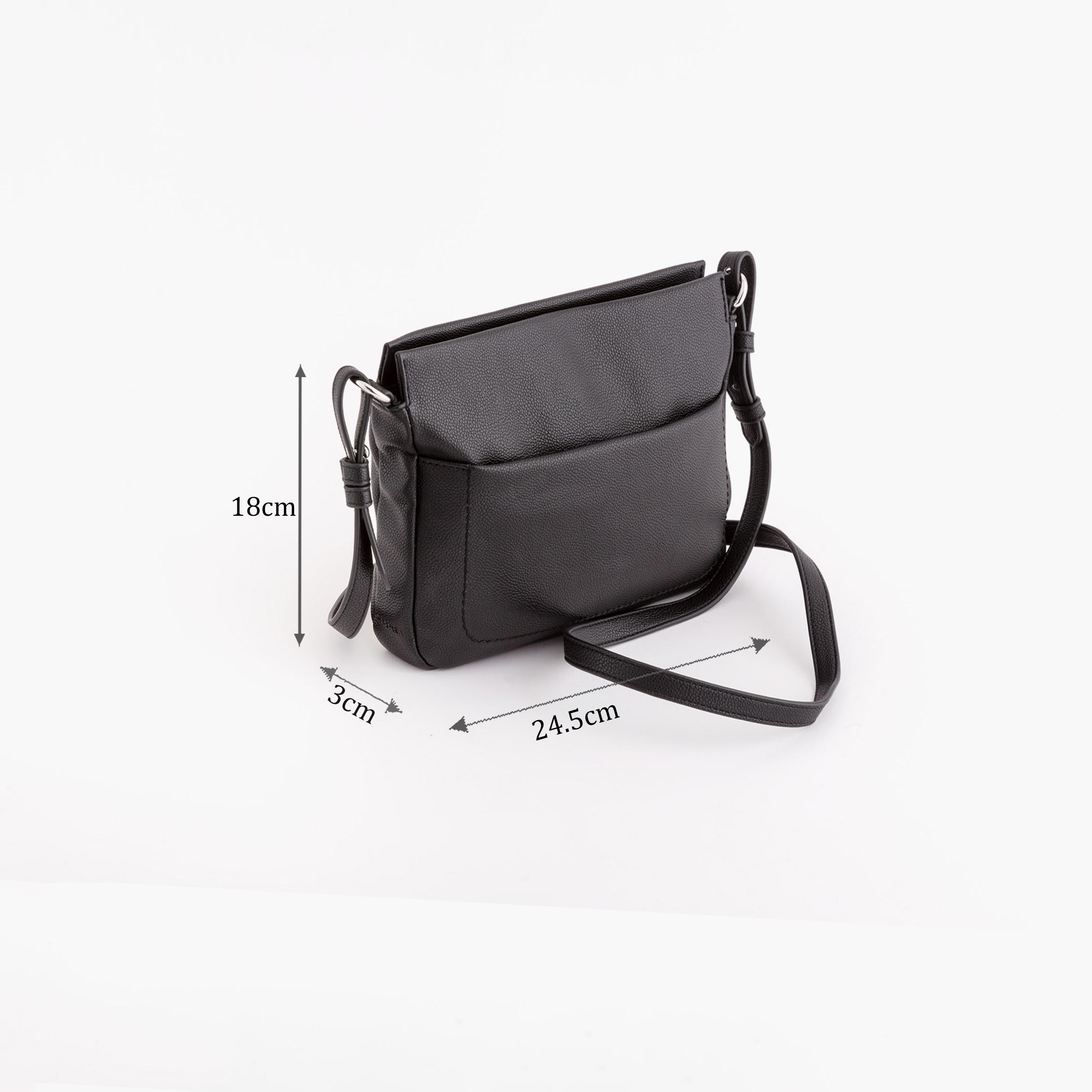 Carpisa Dorotea Plus Self Design Crossbody Bag with Zipper Closure | 24.5 x 18 x 3 cm-women-bagsandwallets-handbags-image-2